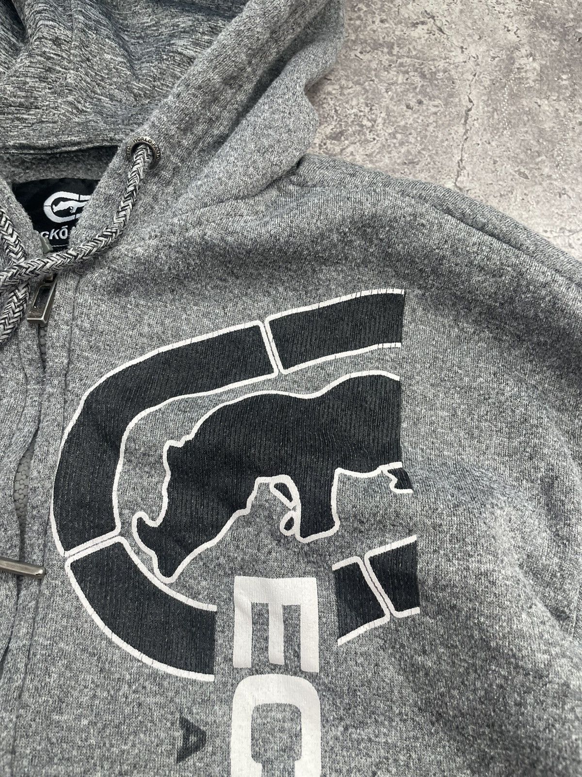 Ecko Unltd. Vintage Big Logo Rare Skate Rap Ecko Unltd Zip Hoodie Size US XL / EU 56 / 4 - 6 Thumbnail