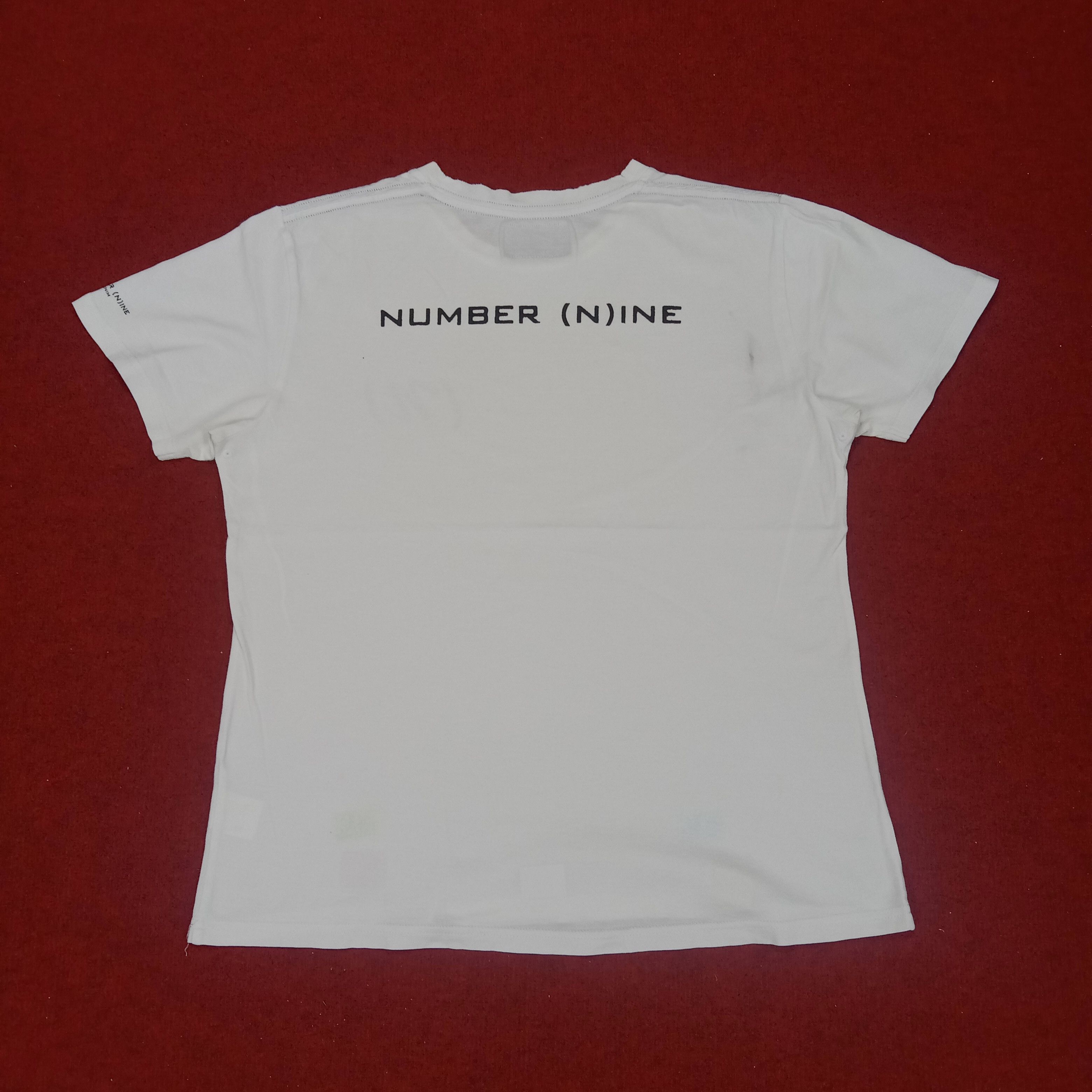 Japanese Brand Number Nine Tshirt Streetwear Custom Art Size US M / EU 48-50 / 2 - 1 Thumbnail