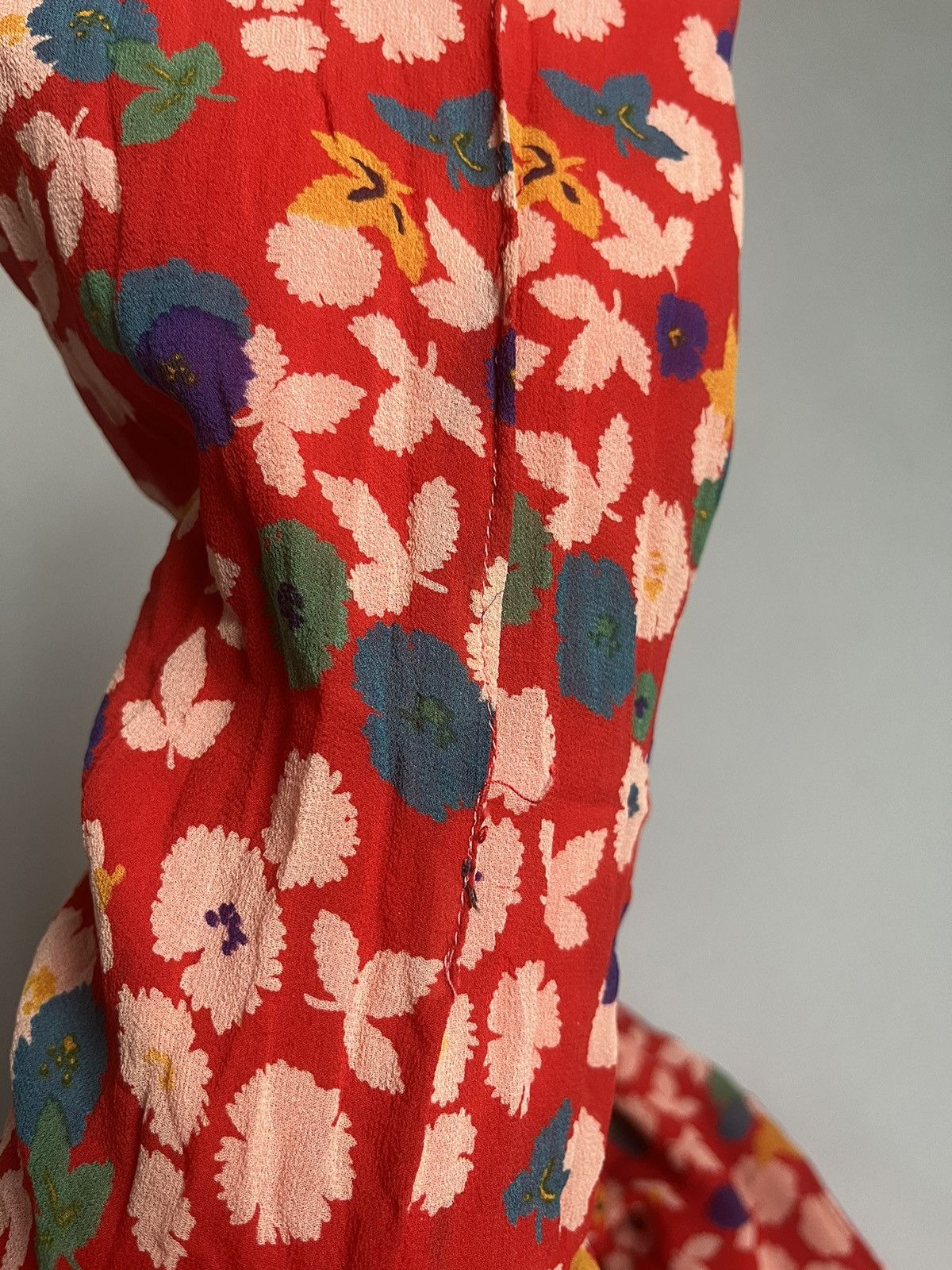Valentino Vintage 80s Valentino Night Women Wool Viscose Red Cardigan Size M / US 6-8 / IT 42-44 - 16 Thumbnail