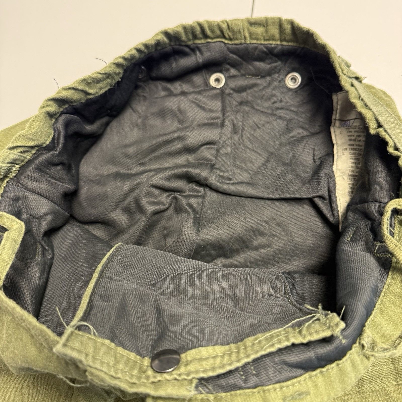 Vintage Vintage Military Chemical Protective Suit Pants Mens Small Size US 33 - 7 Thumbnail