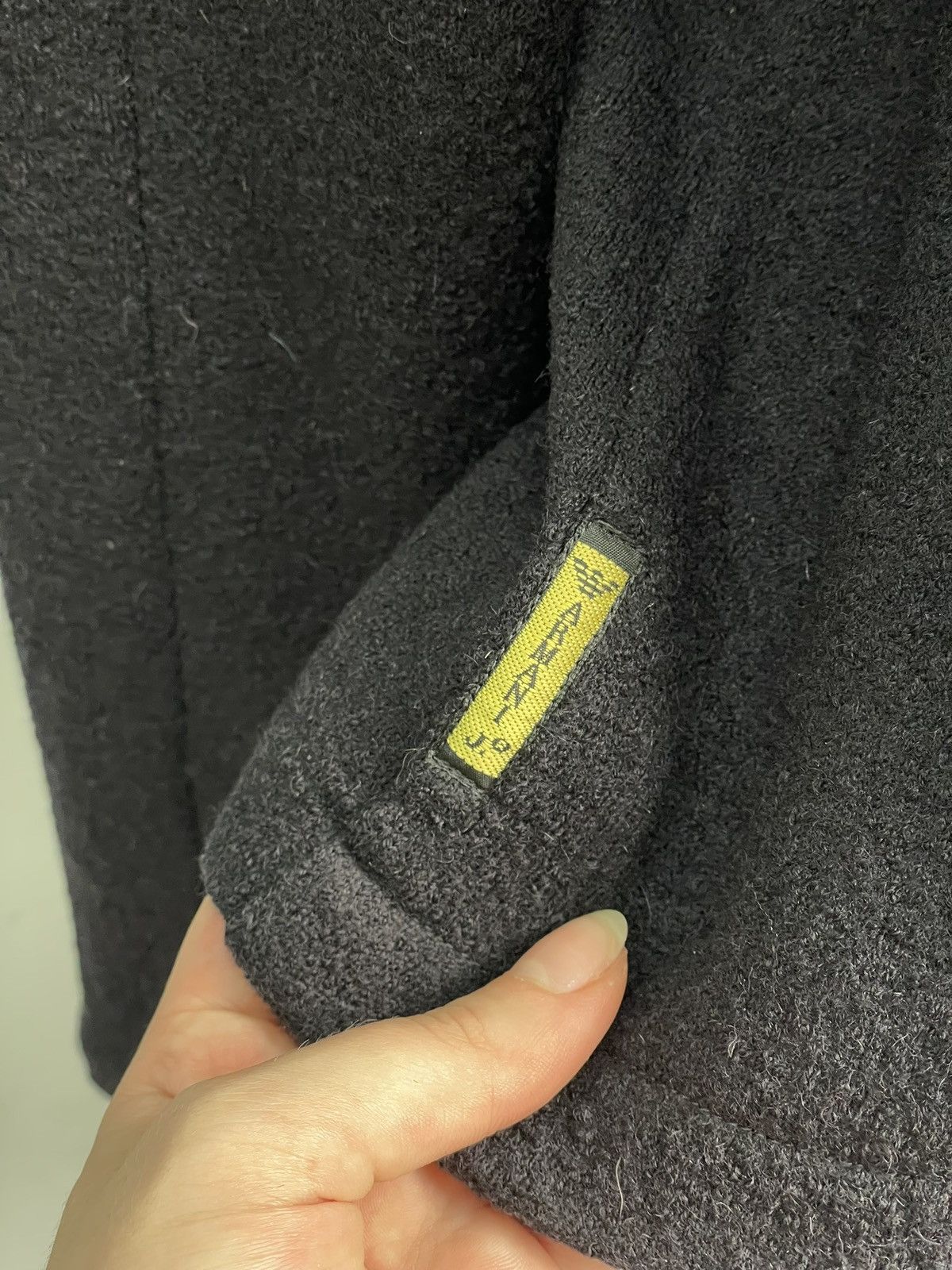 Armani Emporio Armani wool sweater jacket y2k Size US XXL / EU 58 / 5 - 11 Thumbnail