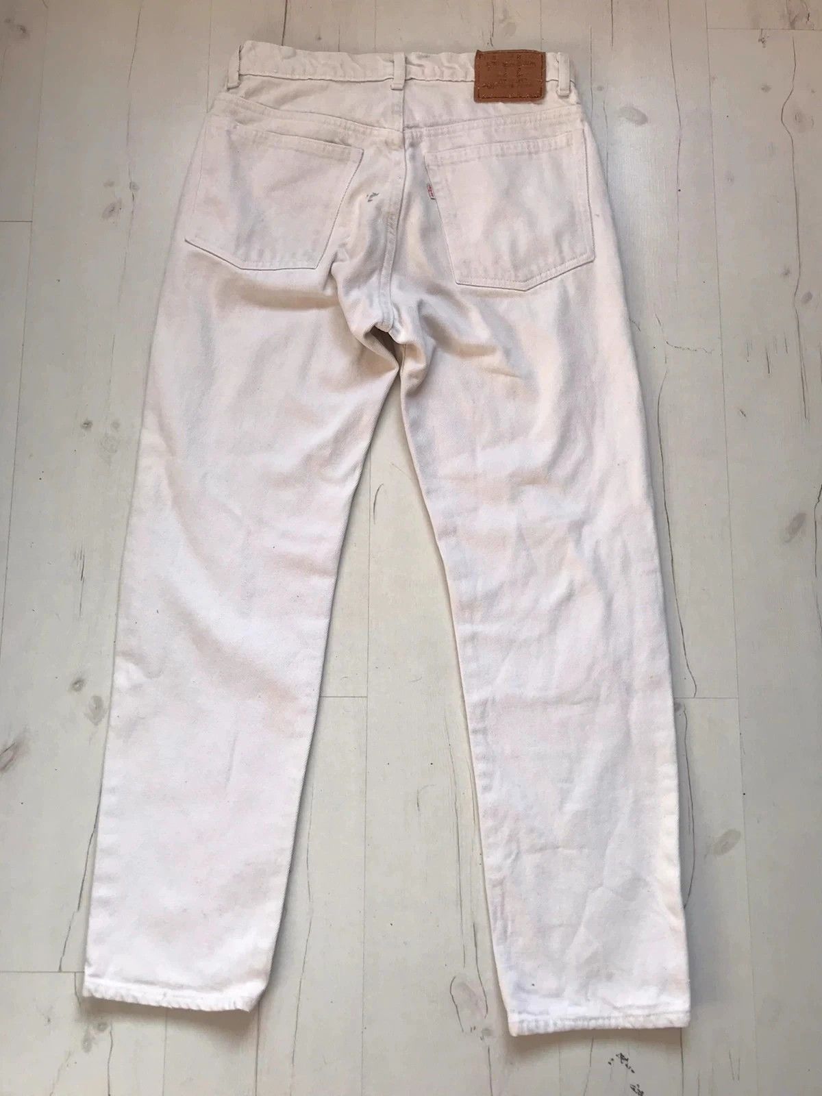 Levi's Levi's 80s Vintage White Denim White Tab Sz W 33 L 34 1983 Size US 33 - 2 Thumbnail