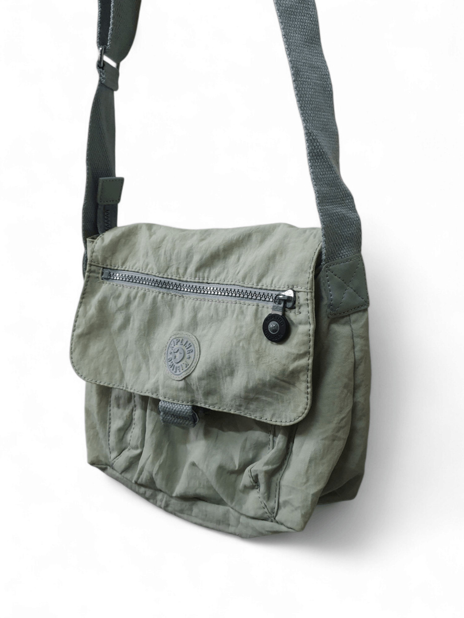 Japanese Brand Abanu M crossbody bag in a light green or olive color Size ONE SIZE - 5 Thumbnail