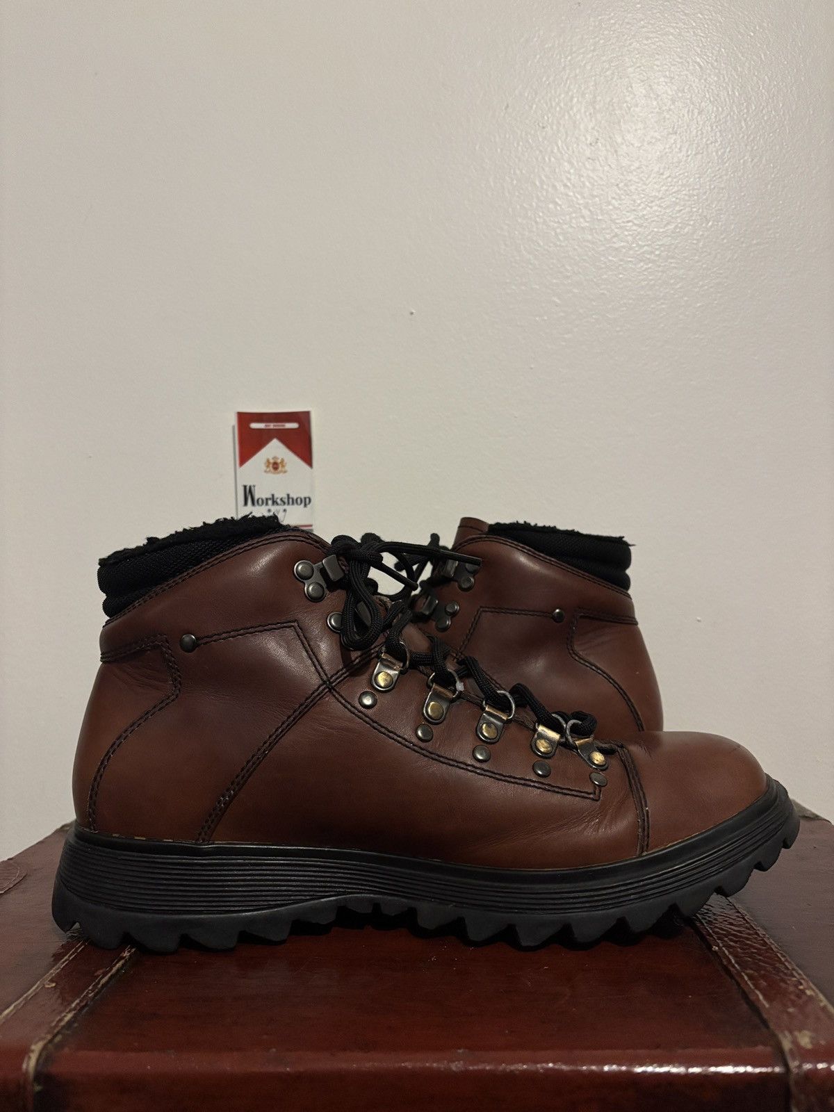 Prada Prada Hiking Boots / Vintage Linea Rossa Sport Linea Rossa Size US 8.5 / EU 41-42 - 5 Thumbnail