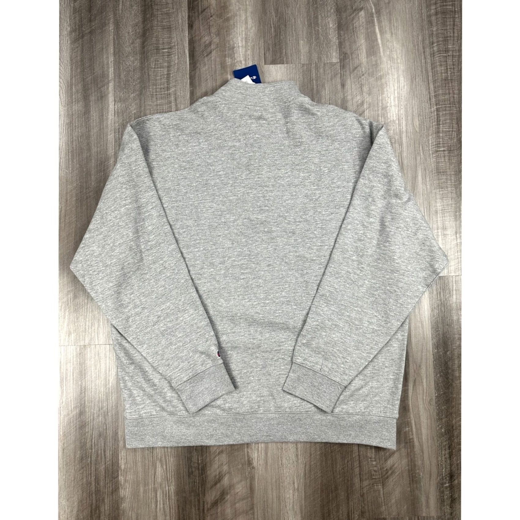 Champion UTEP Miners Champion Heather Gray Henley Pullover Sweatshirt - 2XL Mens Gray Pullover Sweatshirt Champion Men 2XL Heather Gray UTEP Miners Humidity? Size US XXL / EU 58 / 5 - 2 Thumbnail