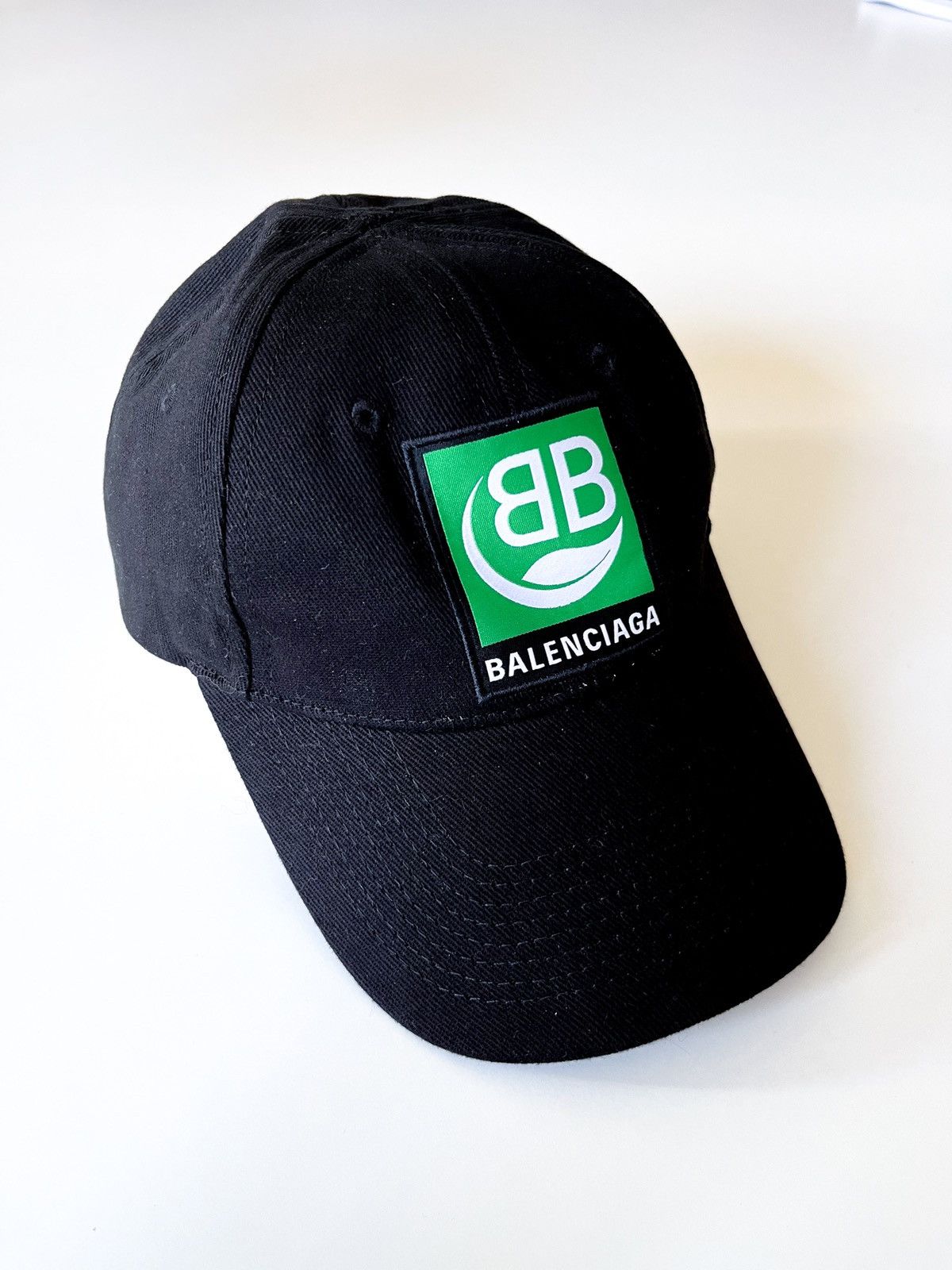 image of Balenciaga Bio Cap in Black, Men's