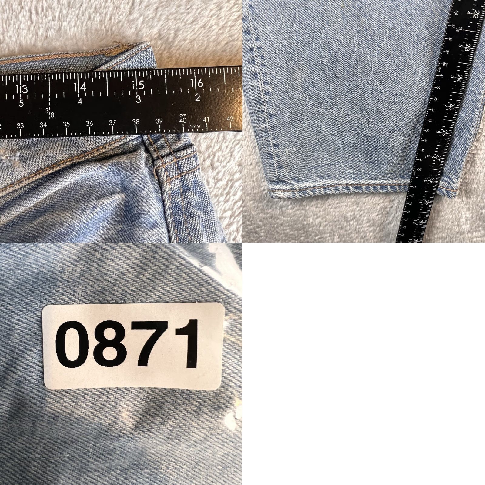 American Eagle Outfitters American Eagle Outfitters Jeans Baggy Distressed Light Wash 12 Women Wide-Leg Grunge Streetwear 30x28 Inflation? Size 34" / US 12 / IT 48 - 8 Thumbnail