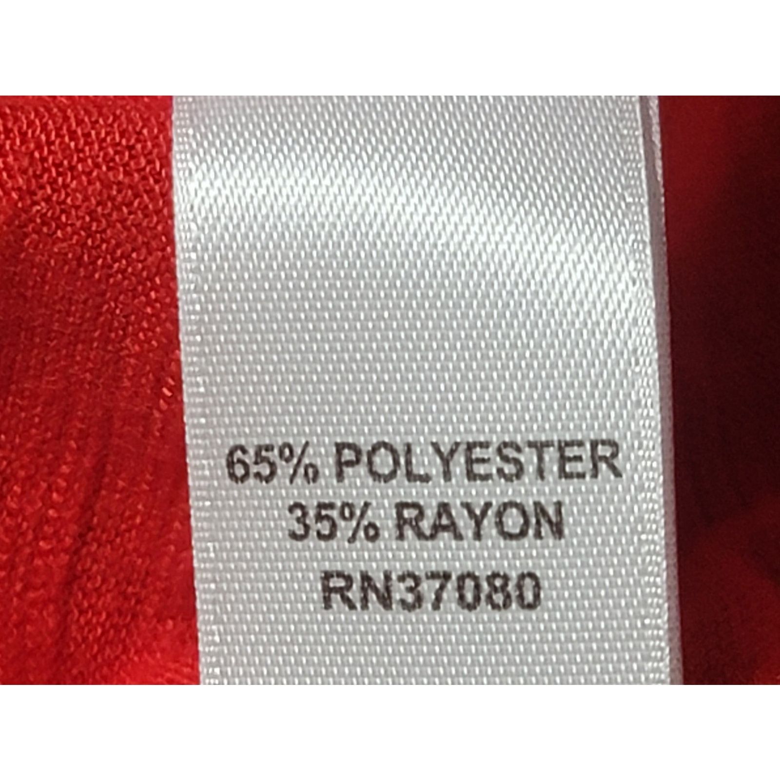 Other Cato Red Dolman 3/4 Sleeve Slub Knit Top Large Lightweight Size L / US 10 / IT 46 - 5 Thumbnail