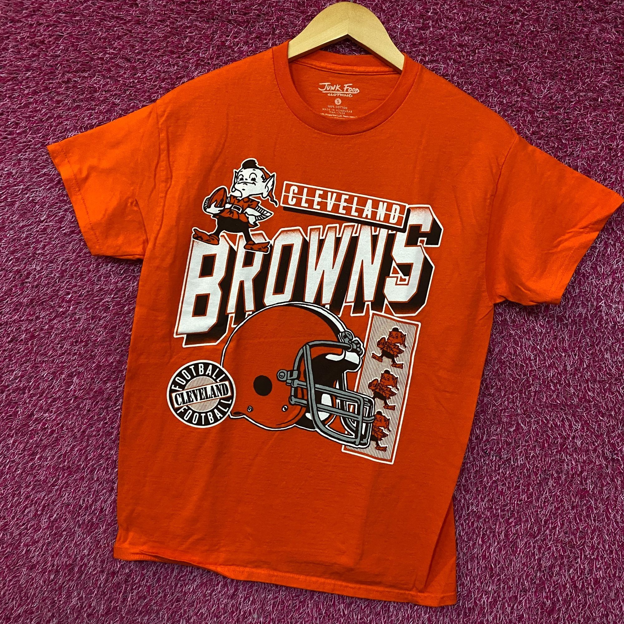 Junk Food Junk Food Clothing NFL Cleveland Browns Checkdown Flea Marke Size US S / EU 44-46 / 1 - 3 Thumbnail