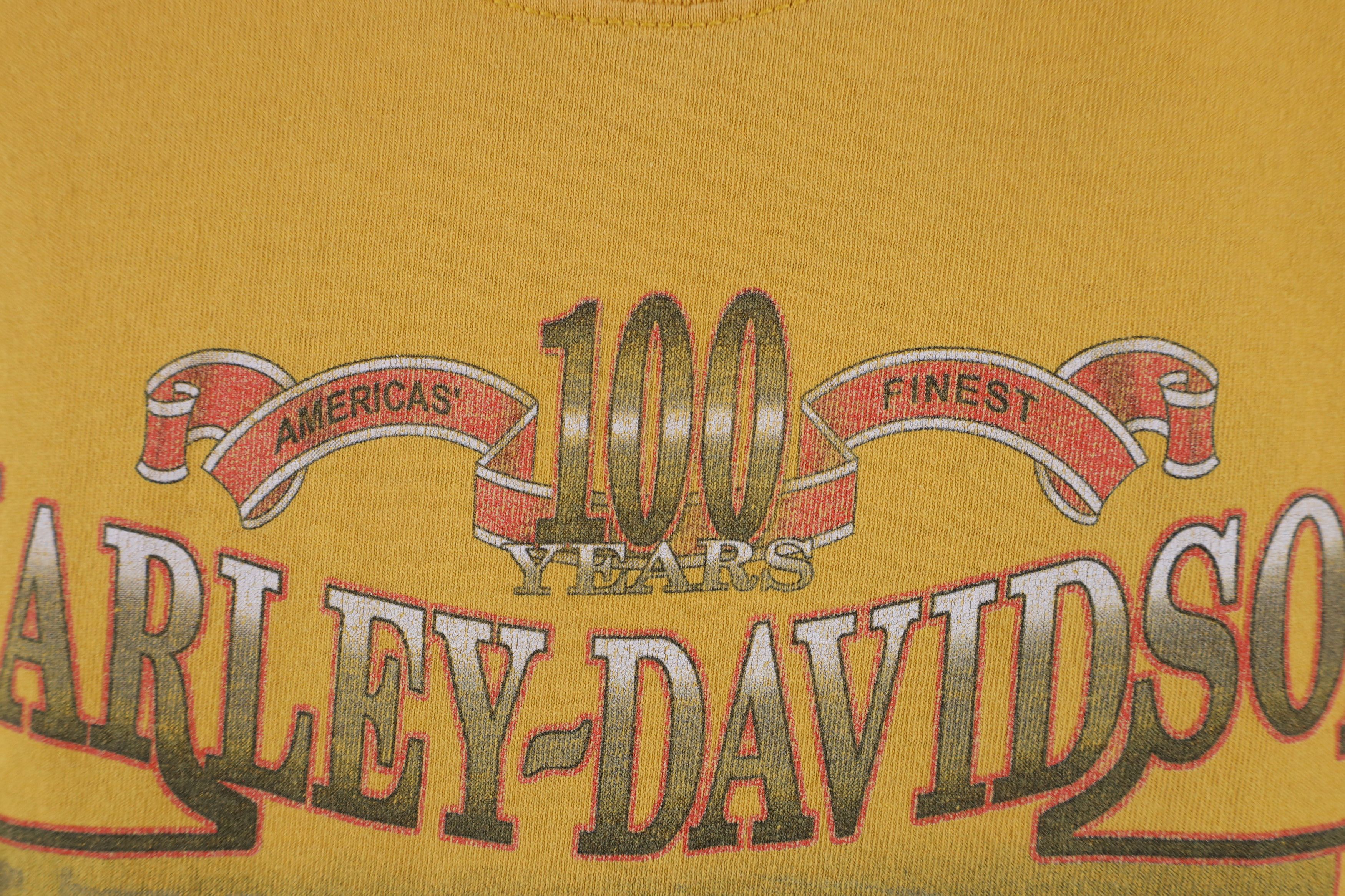 Harley Davidson × Vintage Vintage Y2K 2003 Harley Davidson Year Anniversary T-Shirt Size US S / EU 44-46 / 1 - 5 Thumbnail