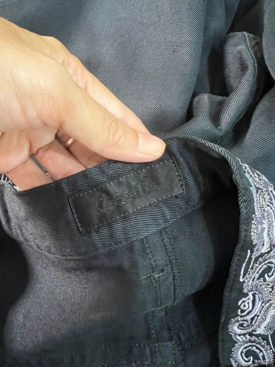 Kansai Yamamoto Kansai Man Dragon Embroidered Pants Size US 32 / EU 48 - 14 Thumbnail