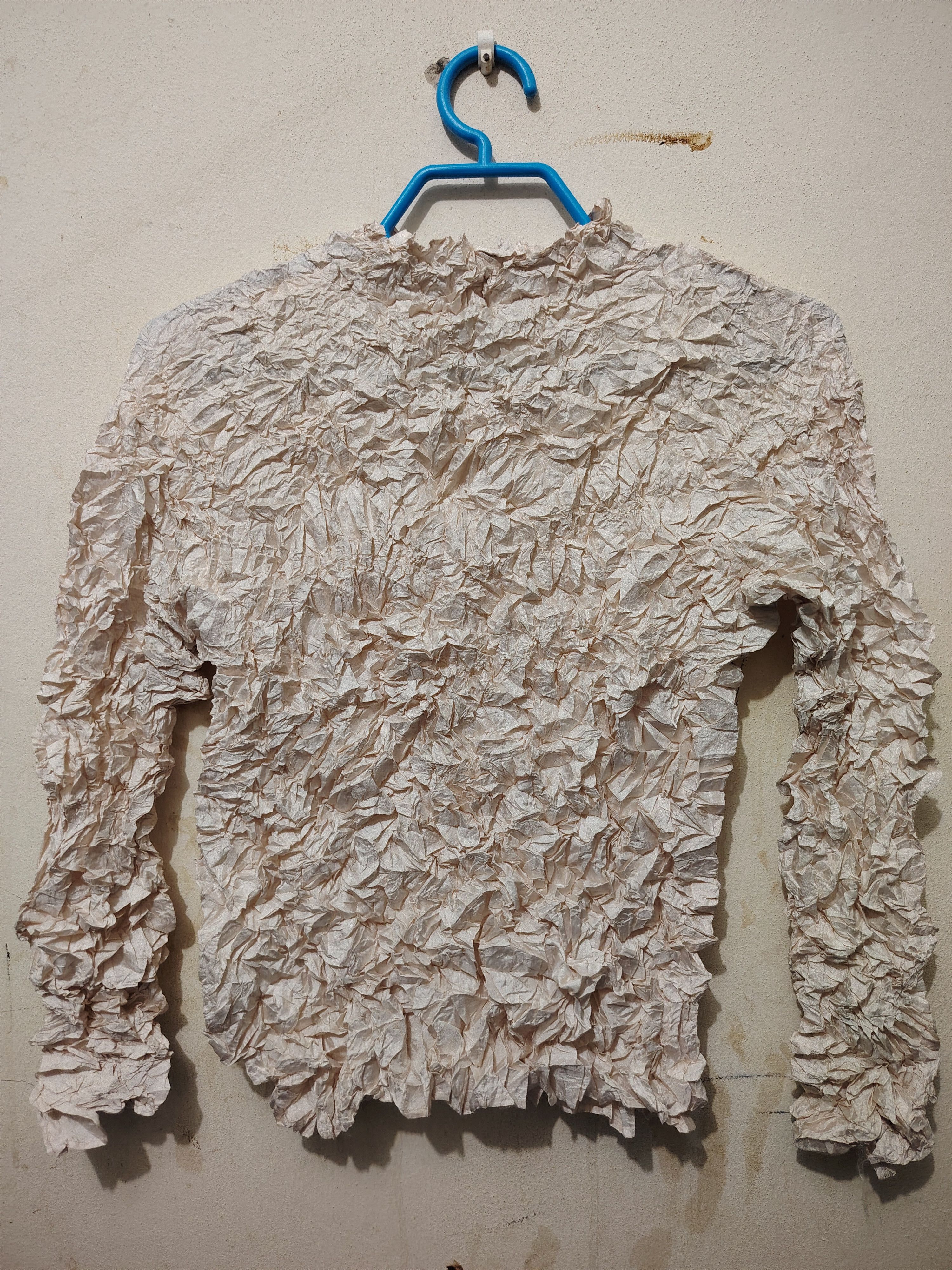 Japanese Brand Rare Japanese Wrinqle Pleats Inspired issey miyake design Size S / US 4 / IT 40 - 3 Thumbnail