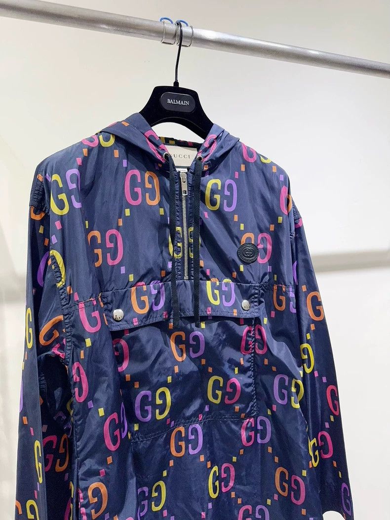 Gucci Gucci Size 38 Full logo long coat Size US S / EU 44-46 / 1 - 3 Thumbnail