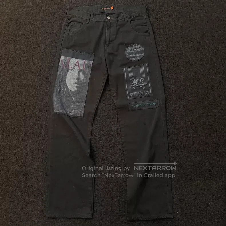 Undercover Undercover size 3 06 SS T Portrait Patch Patchwork Black Pa Size US 30 / EU 46 - 1 Thumbnail