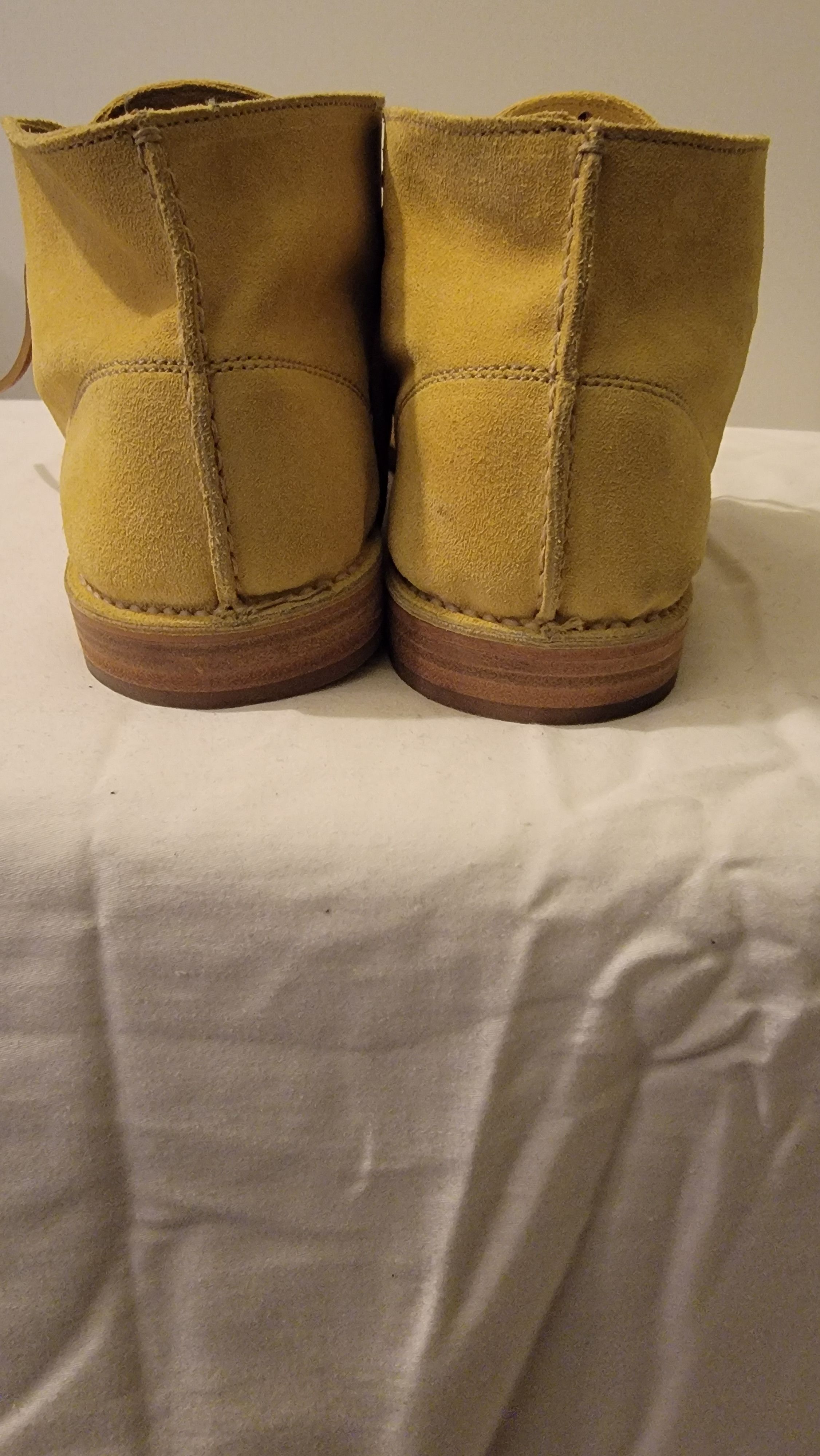 Elia Maurizi Suede yellow desert boots Size US 10 / EU 43 - 2 Thumbnail