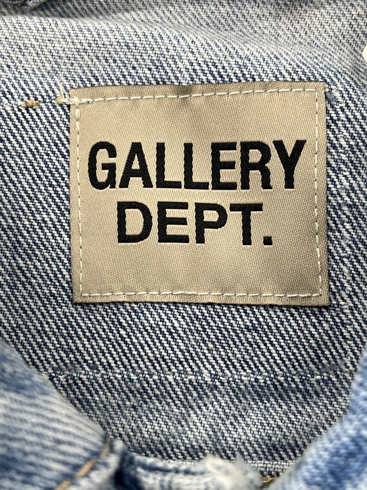 Gallery Dept. Gallery Dept. Vintage Andy Denim Jacket Size US L / EU 52-54 / 3 - 6 Thumbnail