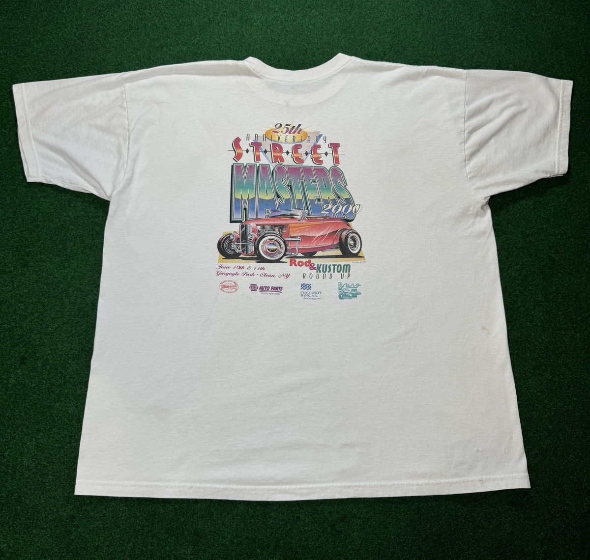 Gildan Vintage Y2K Street Master Classic Car Olean New York T Shirt Size US L / EU 52-54 / 3 - 1 Thumbnail