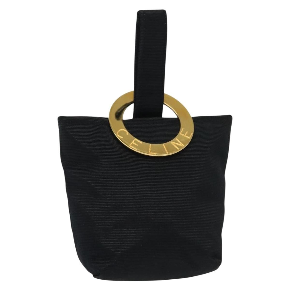 Celine Celine Circle Logo Pouch Canvas Size ONE SIZE - 1 Thumbnail