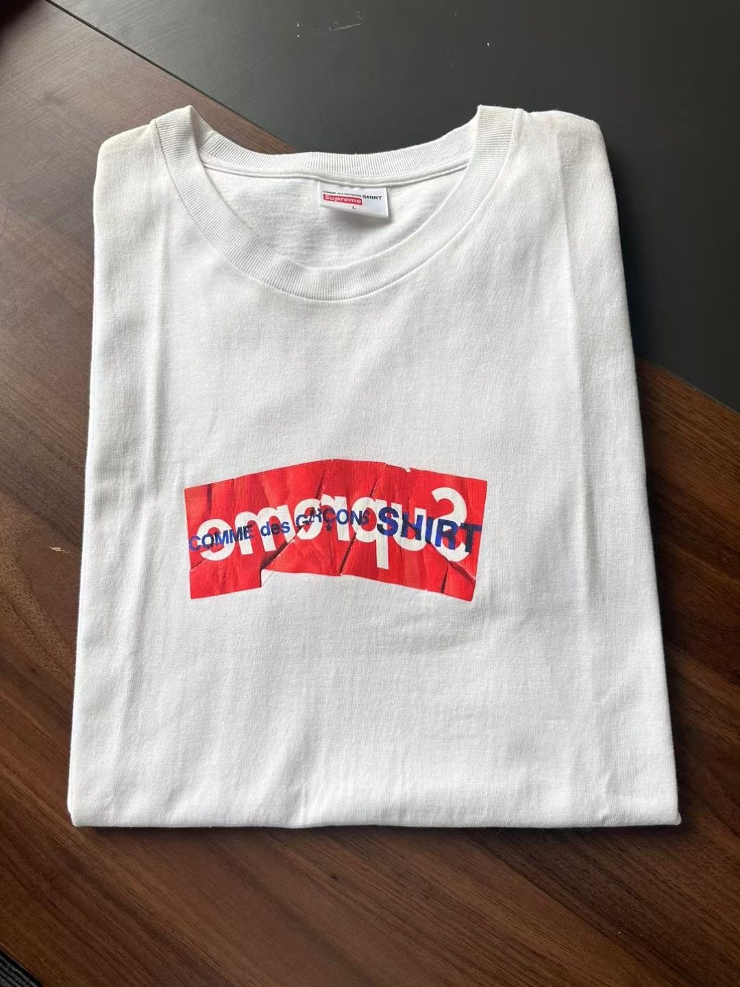 Supreme Supreme cdg comme des garcons shirt box logo Tee T-shirt Size US L / EU 52-54 / 3 - 1 Thumbnail