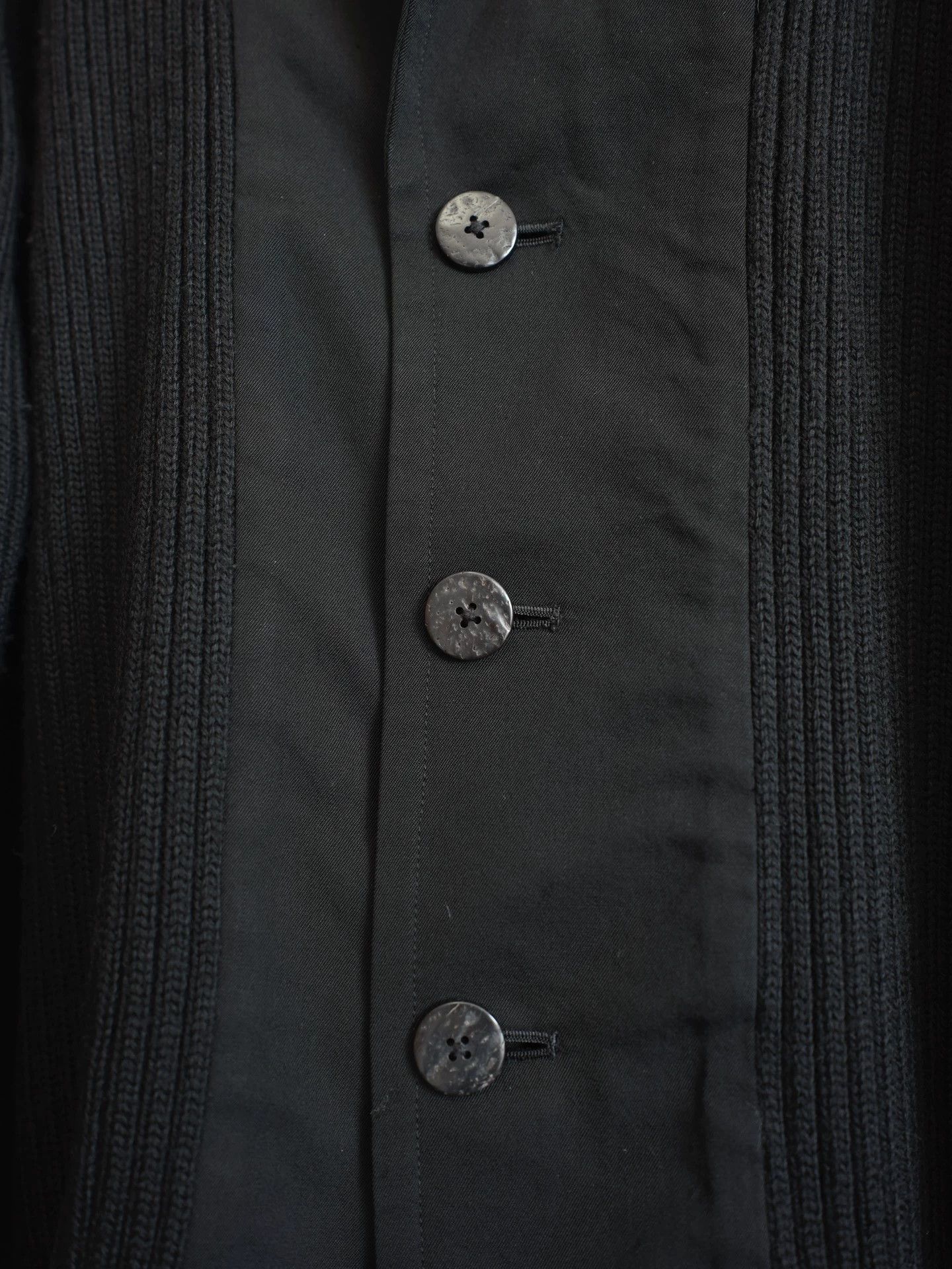 Yohji Yamamoto Yohji Yamamoto 02AW Runway Knit Jacket Size 3 Size US L / EU 52-54 / 3 - 7 Thumbnail