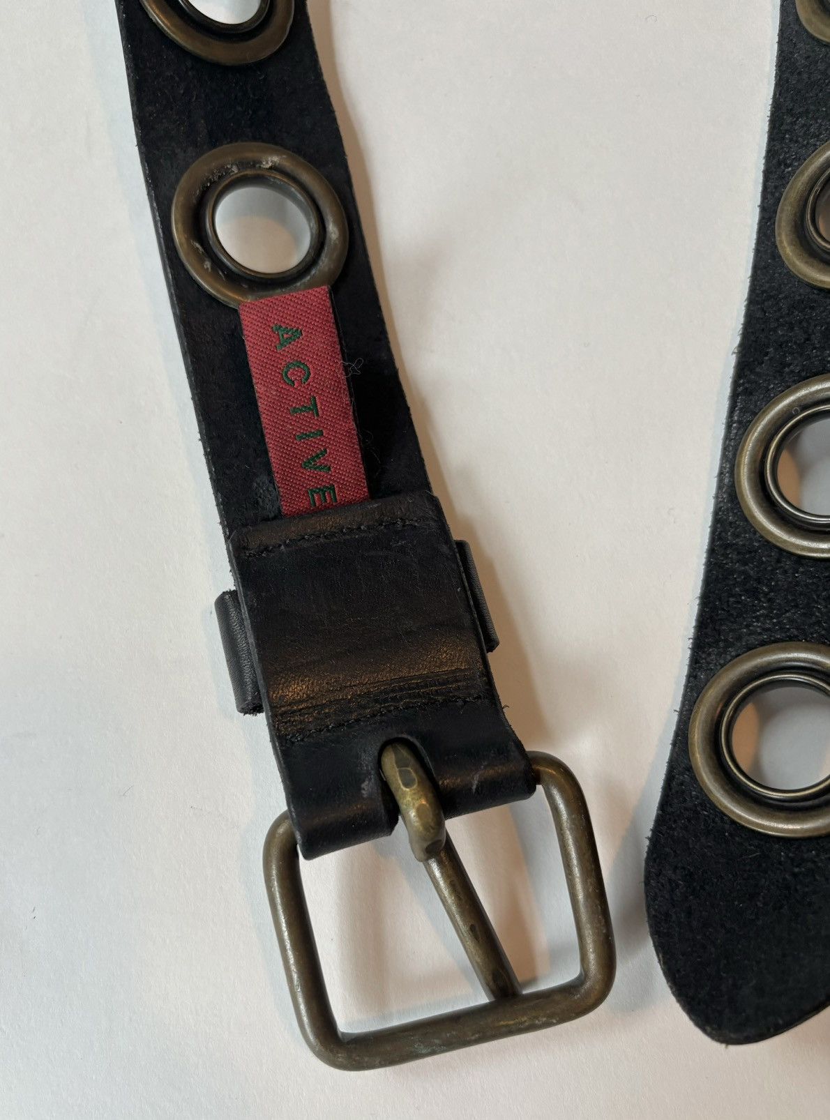 Katharine Hamnett London Vintage Katherine Hamnett London Active Studded/Eyelet Belt Size ONE SIZE - 7 Thumbnail