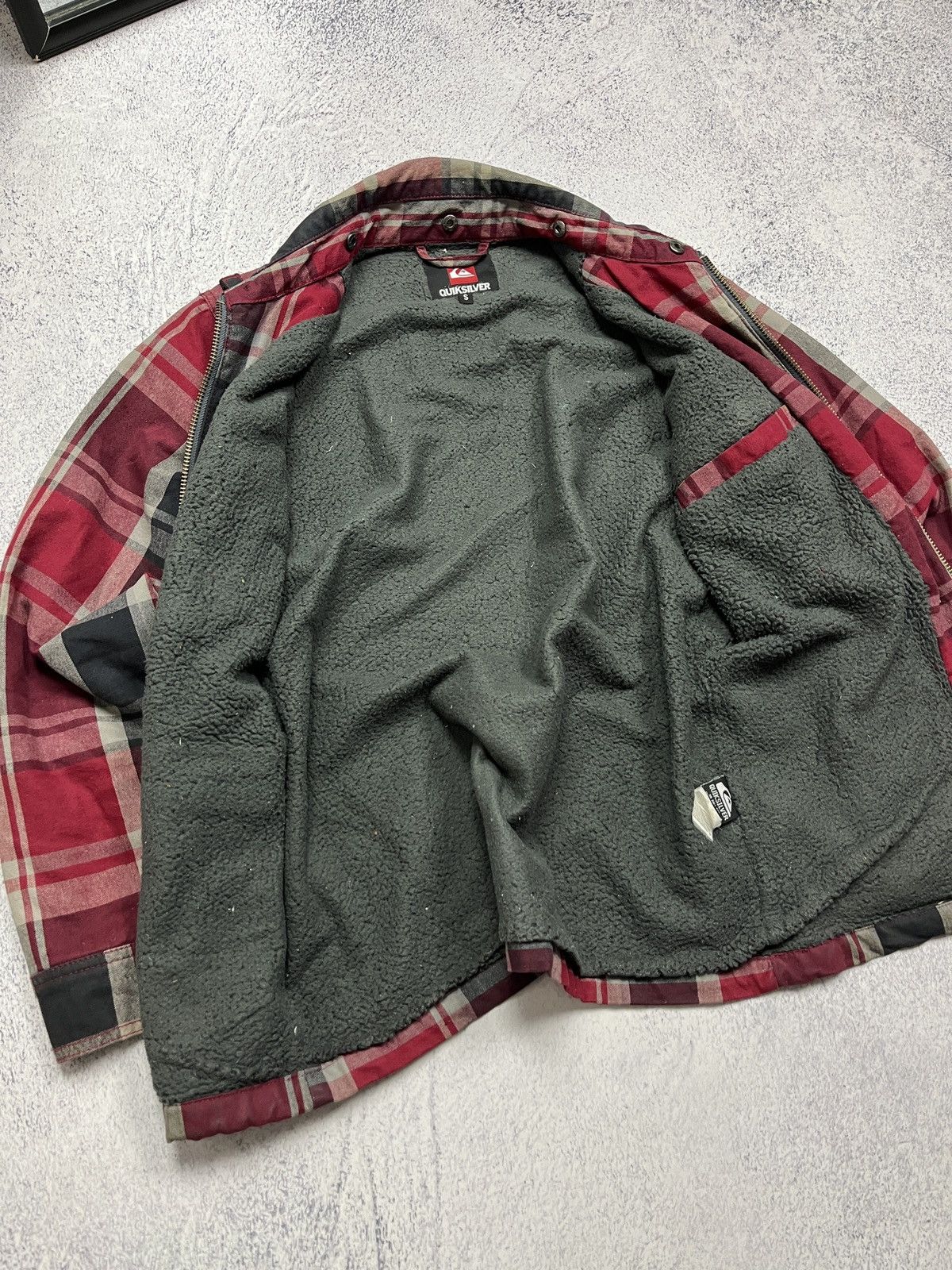 Quicksilver Vintage Quicksilver Surf Zipper Plaid Jacket Rare Hype Y2k Size US S / EU 44-46 / 1 - 8 Thumbnail