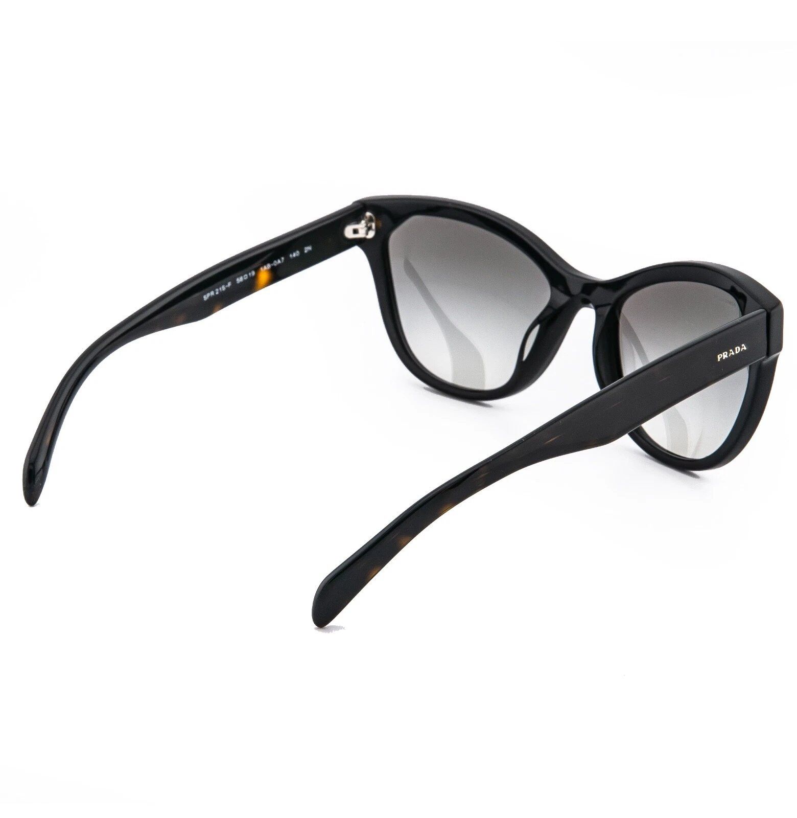 Prada PRADA PR21SS 21S Black Tortoise Brown Sunglasses Triangle Size ONE SIZE - 3 Thumbnail