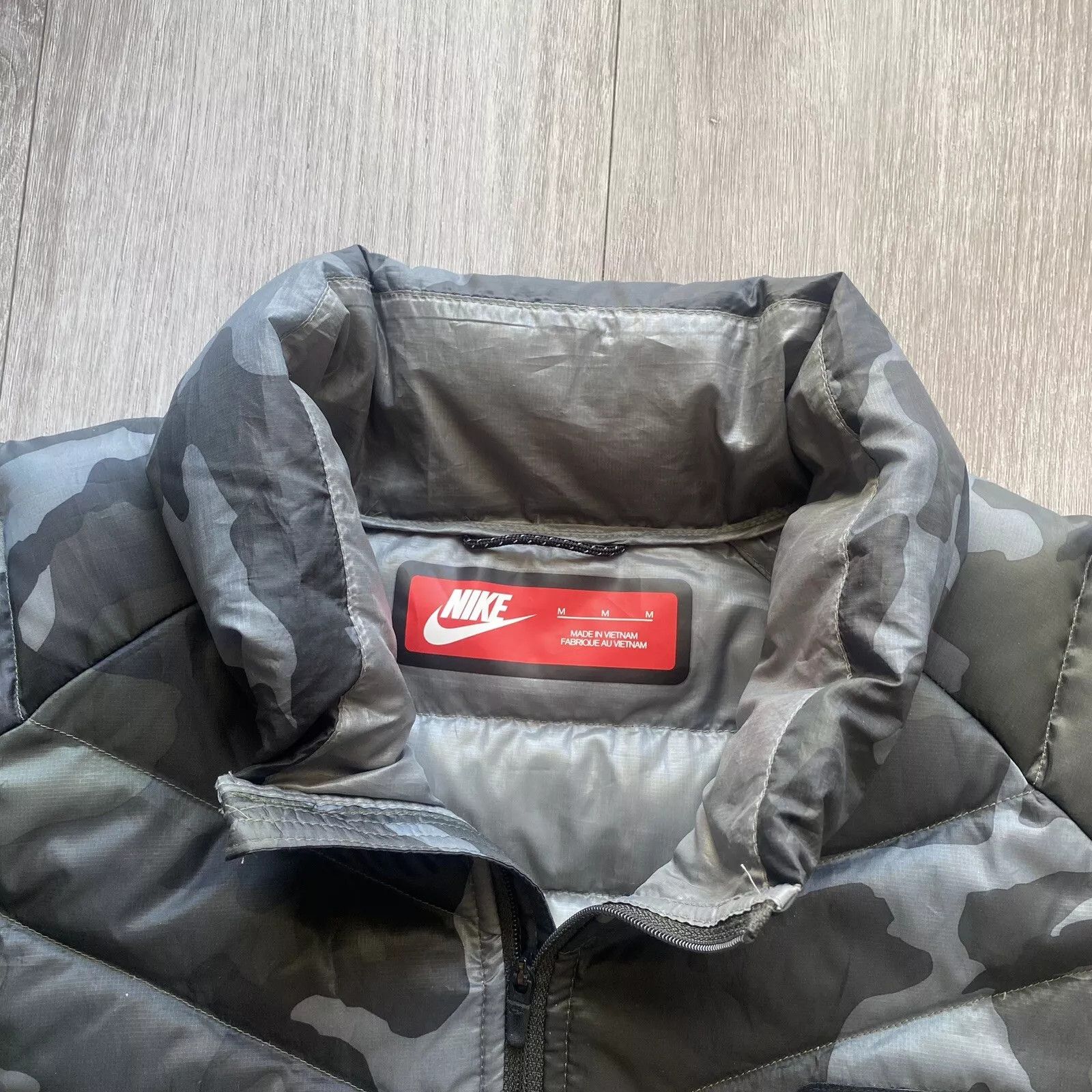 Nike Nike Tech Puffer Vest Mens XXL Camo Down Filled Size US M / EU 48-50 / 2 - 6 Thumbnail