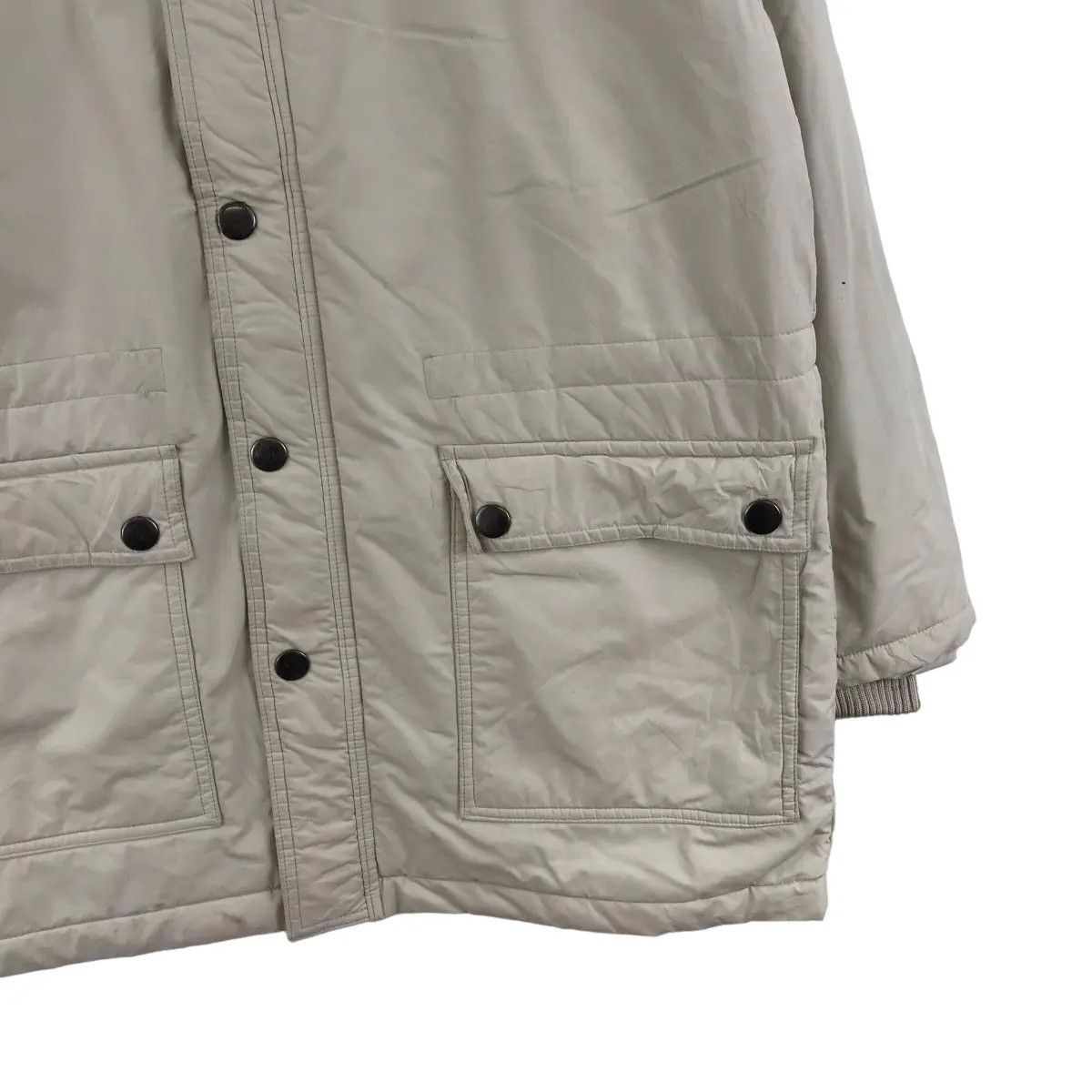 Other Vintage THE HARVARD COMPANY Light Puffer Trench Coat Size US L / EU 52-54 / 3 - 2 Thumbnail