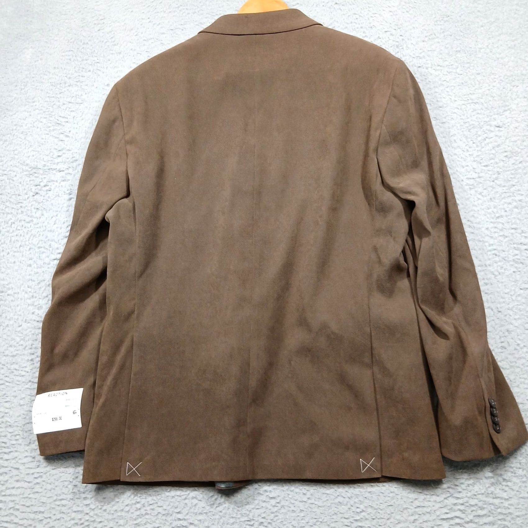 Kenneth Cole Kenneth Cole Reaction Men's 46R Brown 2-Button Sportcoat Blazer NWT Size 46R - 2 Thumbnail