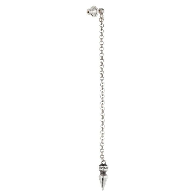 Chrome Hearts Chrome Hearts Chain Spike Drop Earring Size ONE SIZE - 2 Thumbnail