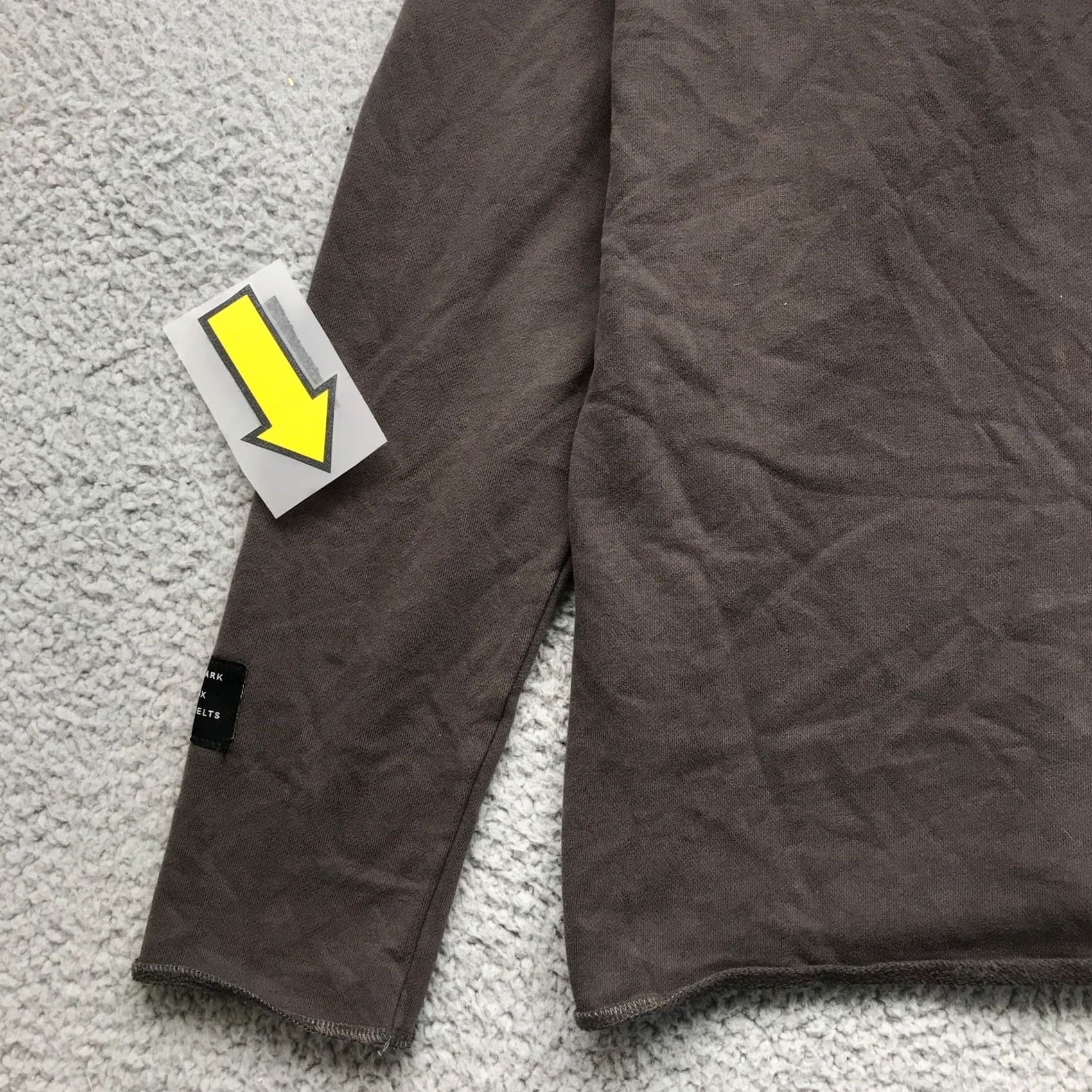 Vintage Clifford Lenox Hooded Shirt Mens M Long Sleeve Drawstring Logo Gray Size US M / EU 48-50 / 2 - 5 Thumbnail