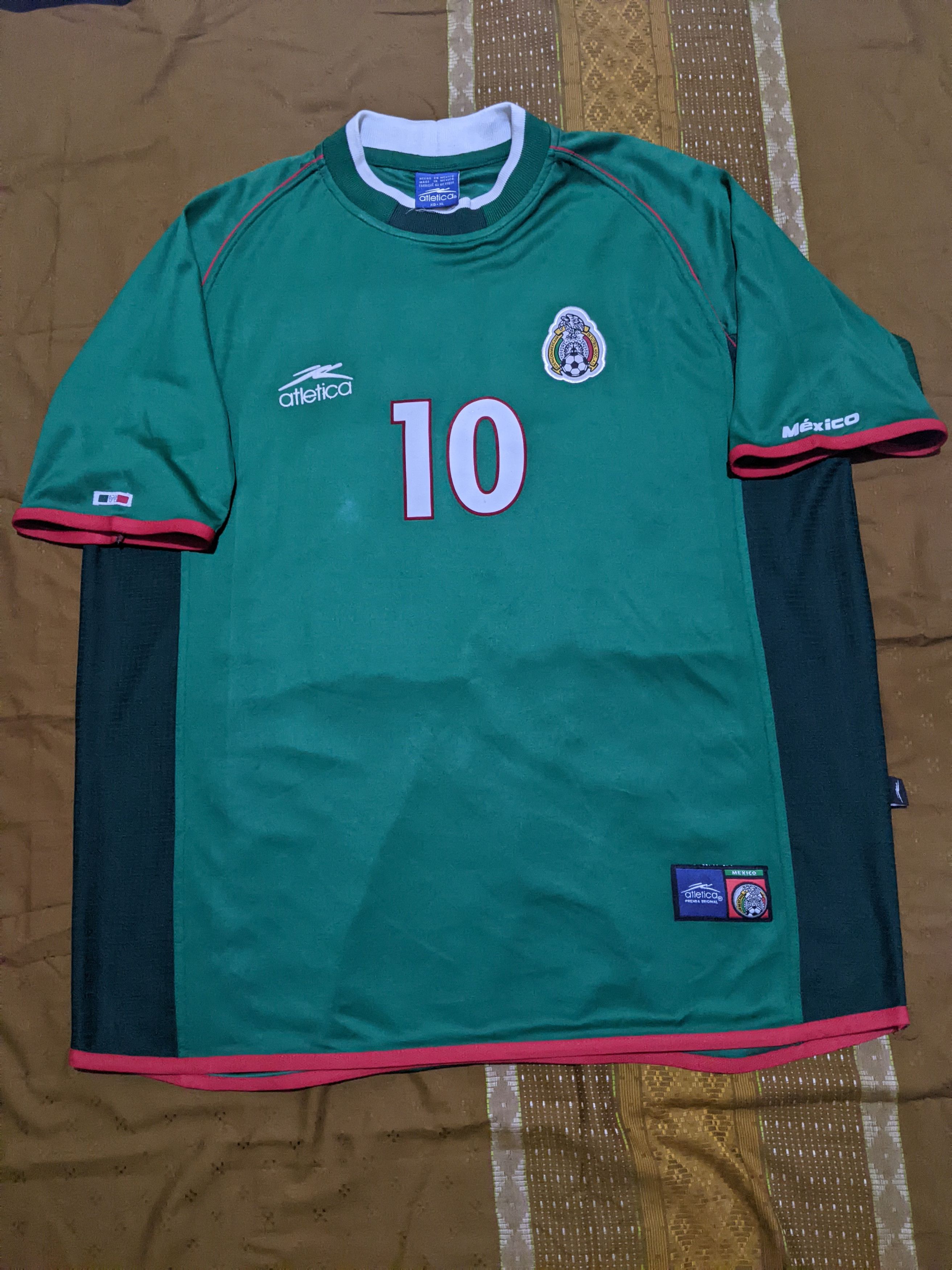 Soccer Jersey Mexico 2001 home Blanco Jersey football shirt | Grailed
