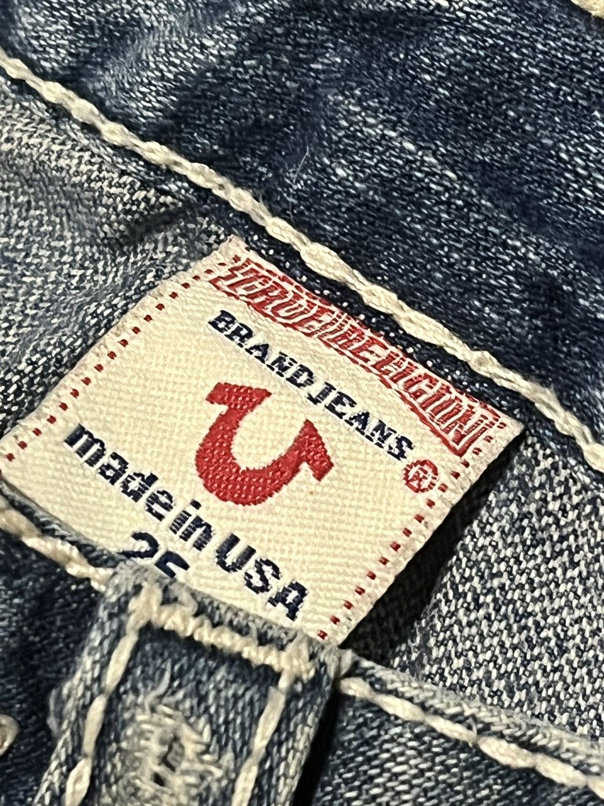 True Religion × Vintage Flare Jeans True Religion Joey Denim Boot Cut Y2k Streetwear Size 25" / US 0 / IT 36 - 7 Thumbnail