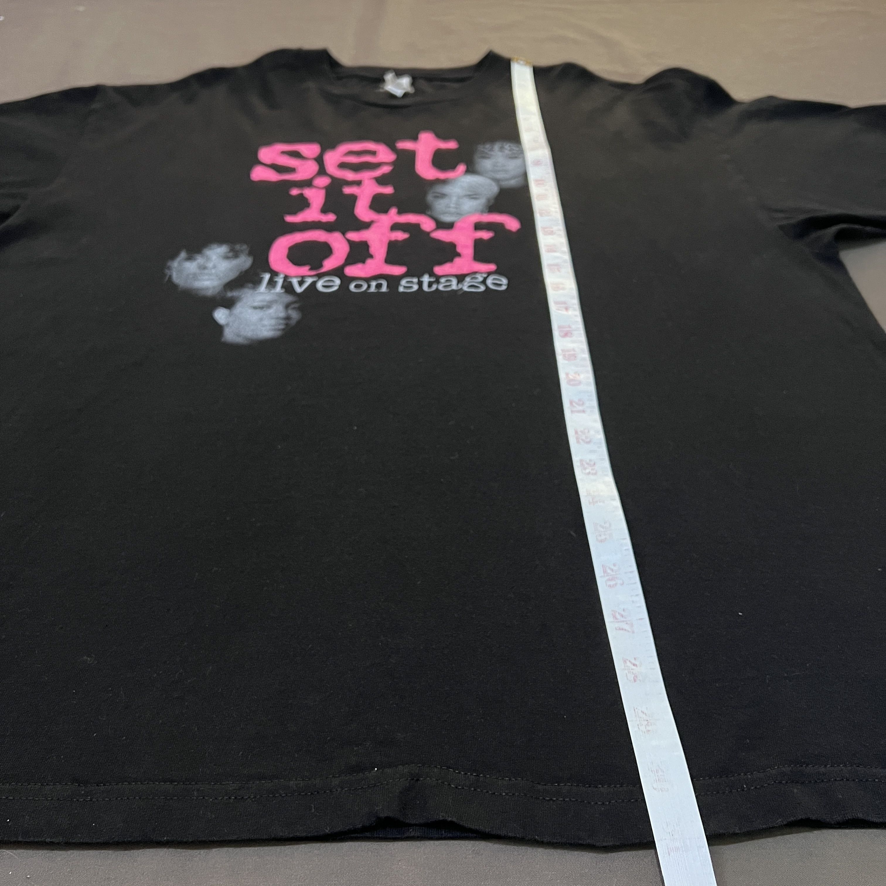 Rap Tees × Vintage Vintage Y2K Set It Off Movie Promo Tee 2XL Live on stage Size US XXL / EU 58 / 5 - 6 Thumbnail