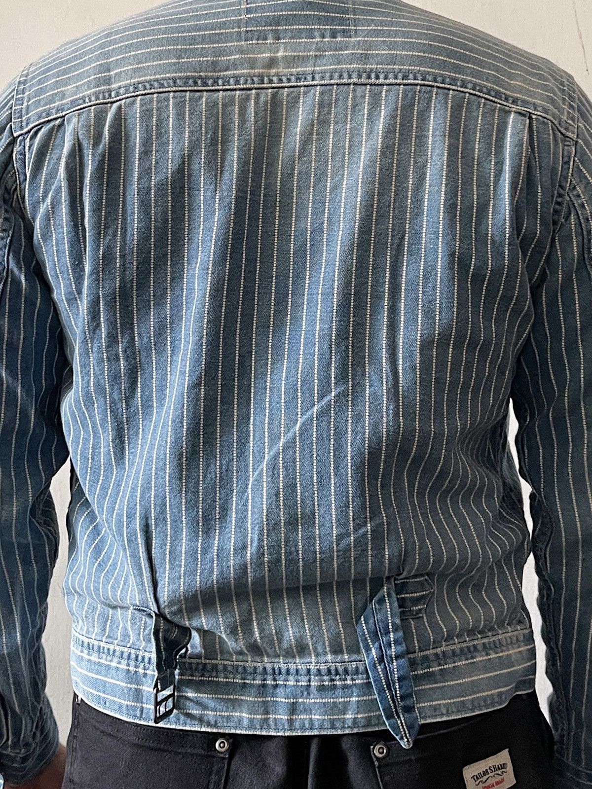 RRL Ralph Lauren RRL DOUBLE RL HUTCHINS ENGINEER DOT STIFFLE JACKET Size US XS / EU 42 / 0 - 16 Thumbnail