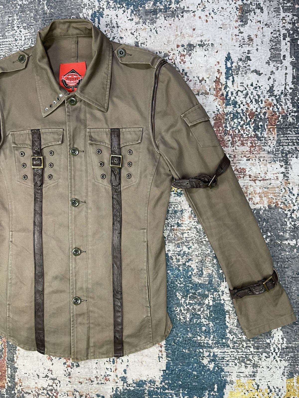 Le Grande Bleu (L.G.B.) Tokyo Rush Attachable Sleeve Bondage LGB Style Jackets Size US XS / EU 42 / 0 - 4 Thumbnail