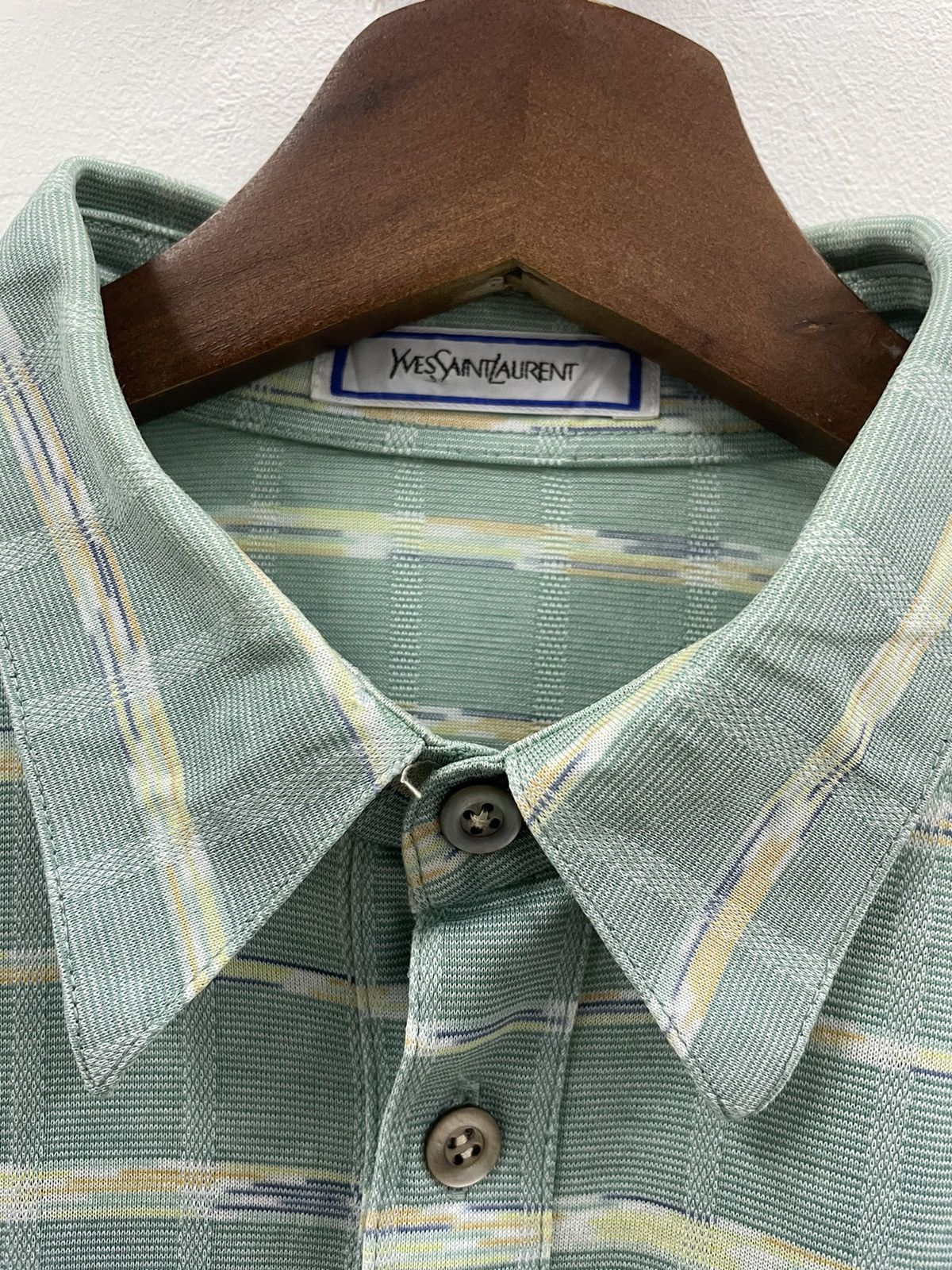 Designer × Yves Saint Laurent Vintage YSL Shirt Size US S / EU 44-46 / 1 - 4 Thumbnail