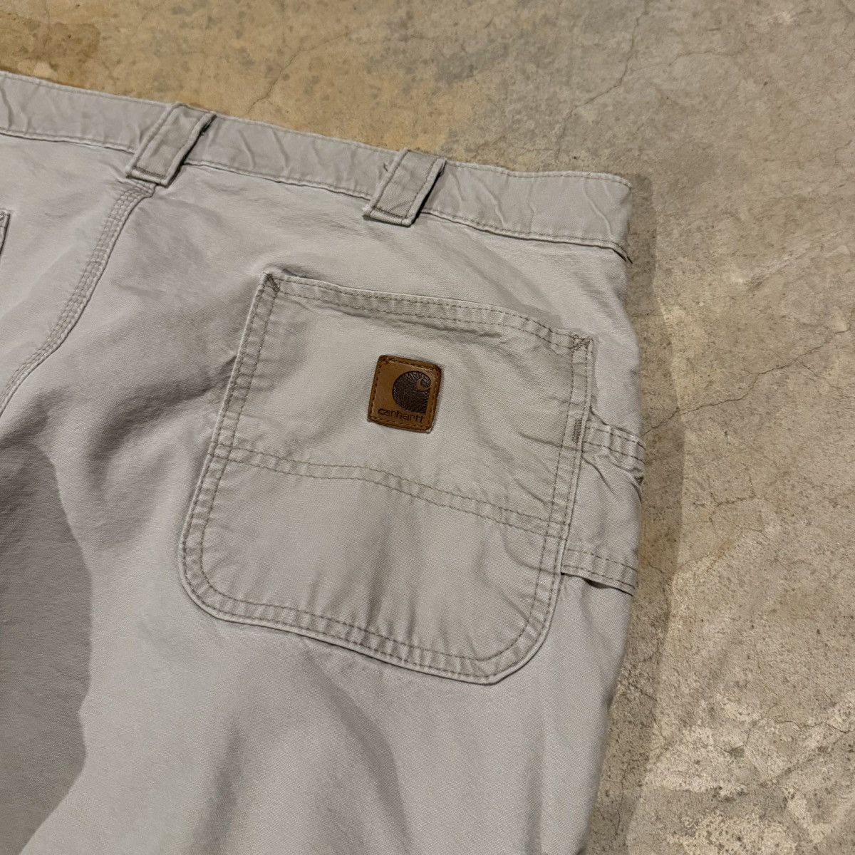 Carhartt 2000s Carhartt Faded Distressed Carpenter Jeans ERD Grunge Size US 38 / EU 54 - 4 Thumbnail
