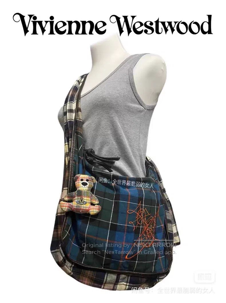Vivienne Westwood Vivienne Westwood size os Vintage Tartan Sling Shoulder Bag Size ONE SIZE - 2 Thumbnail