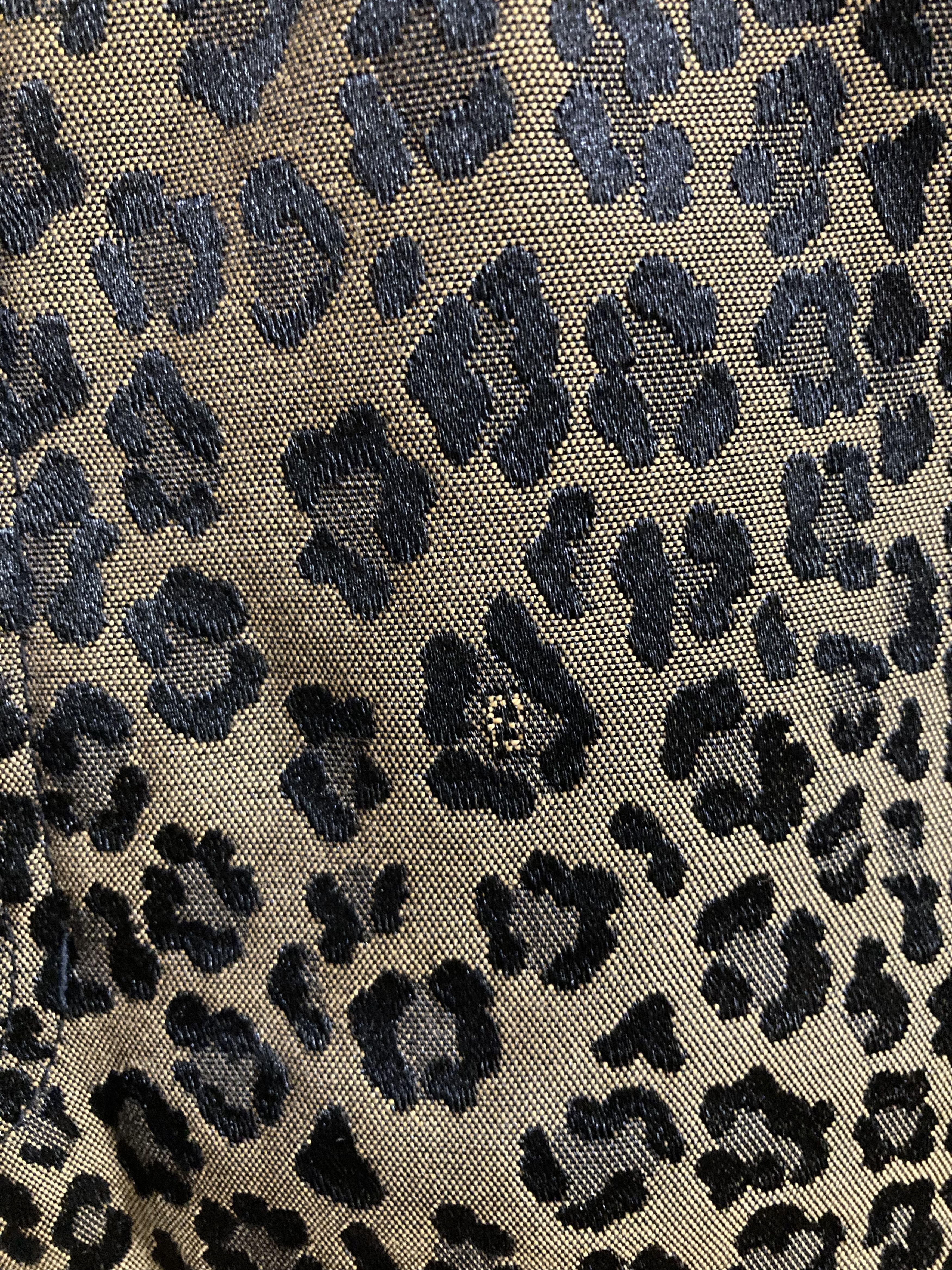 Fendi VINTAGE FENDI PANTS JEANS LEOPARD PRINT MONOGRAM Size 32" / US 10 / IT 46 - 7 Thumbnail