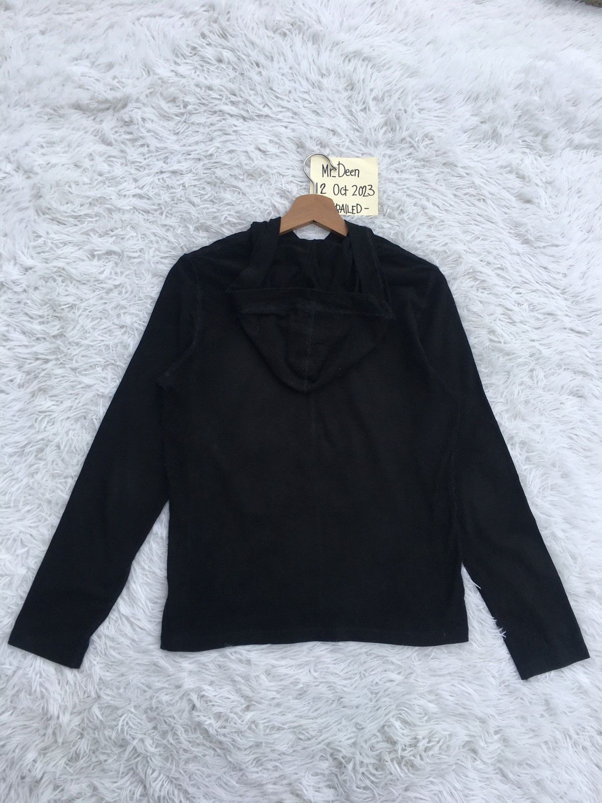 Jean Paul Gaultier Rare Vintage Jean Paul Gaultier Longsleeve Hoodie Shirt Size US S / EU 44-46 / 1 - 14 Thumbnail