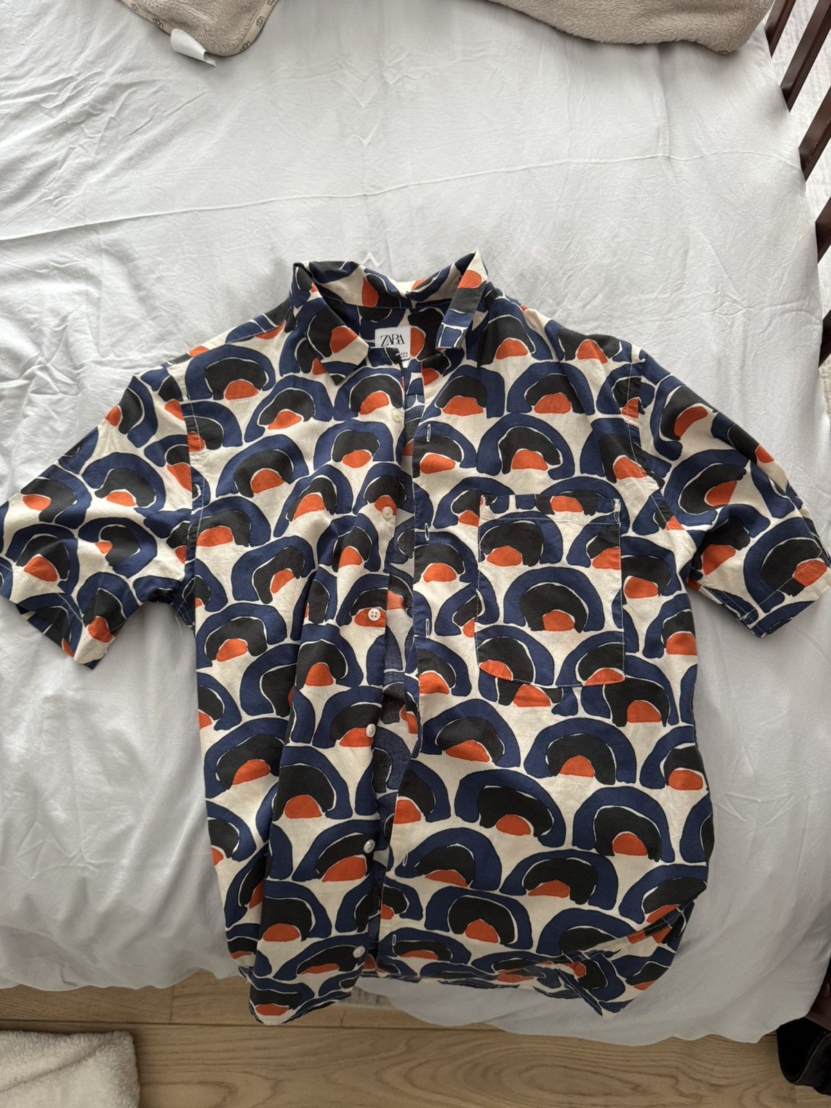 Zara Zara Vacation Beach Shirt Size Large Resort Shirt Size US L / EU 52-54 / 3 - 1 Thumbnail