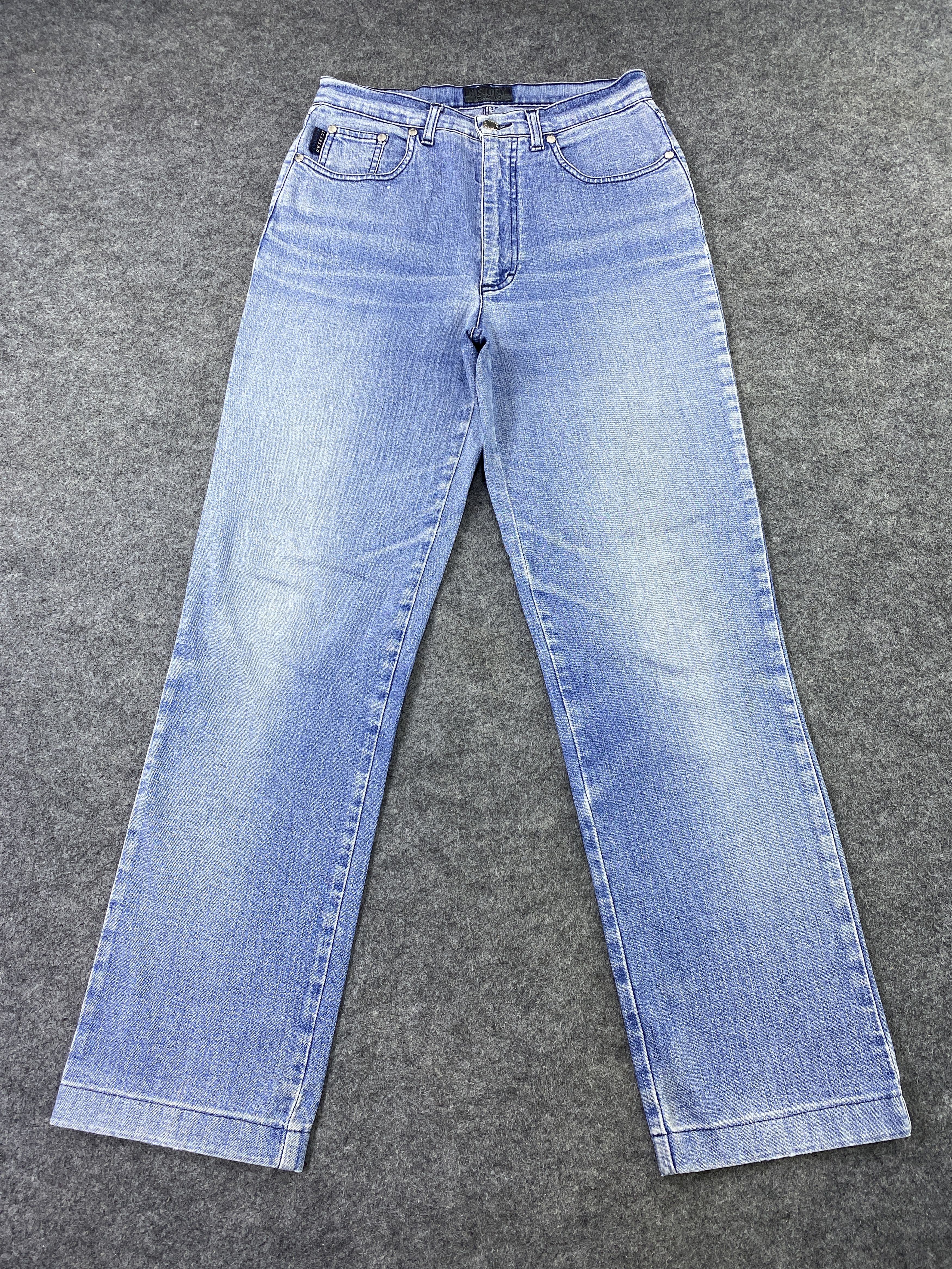 Disney Iceberg History by Disney Blue Wash Jeans - J1009 Size 27" / US 4 / IT 40 - 2 Thumbnail