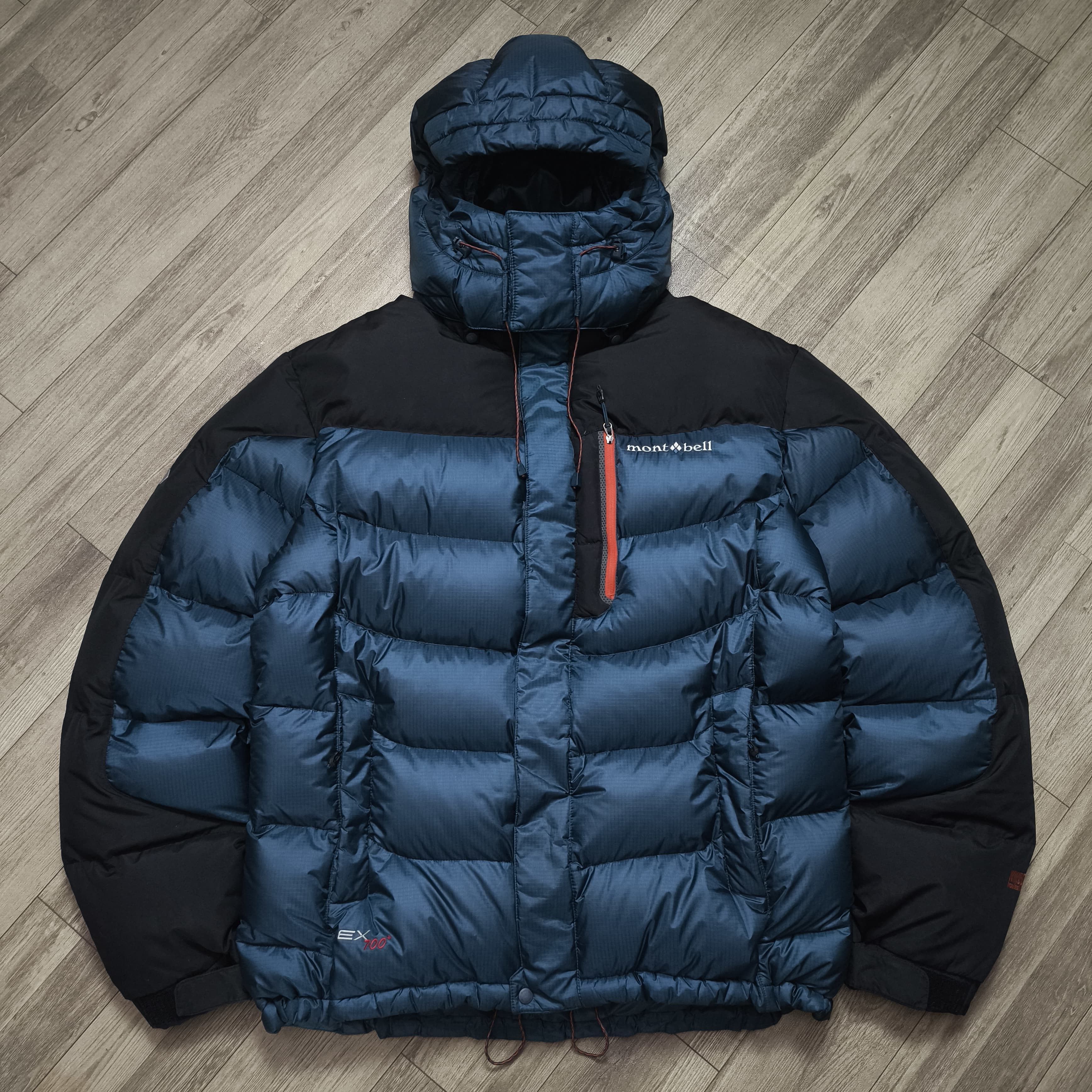 Montbell Montbell Two tone Ex700+ Windstopper Puffer Down Jacket Size US XL / EU 56 / 4 - 2 Thumbnail