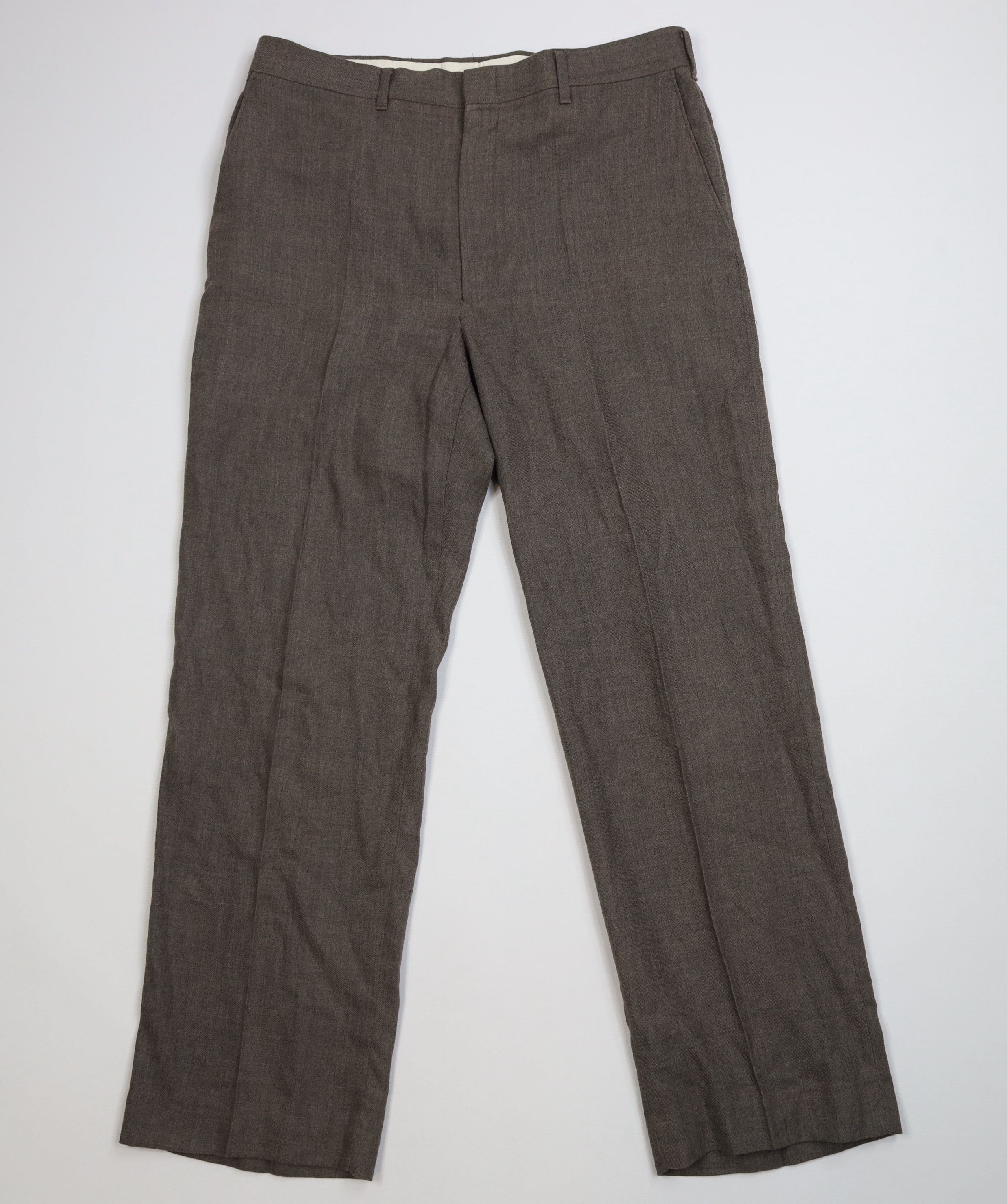 Vintage Vintage 70s Streetwear Blend Knit Wide Leg Chino Pants Size US 34 / EU 50 - 1 Thumbnail