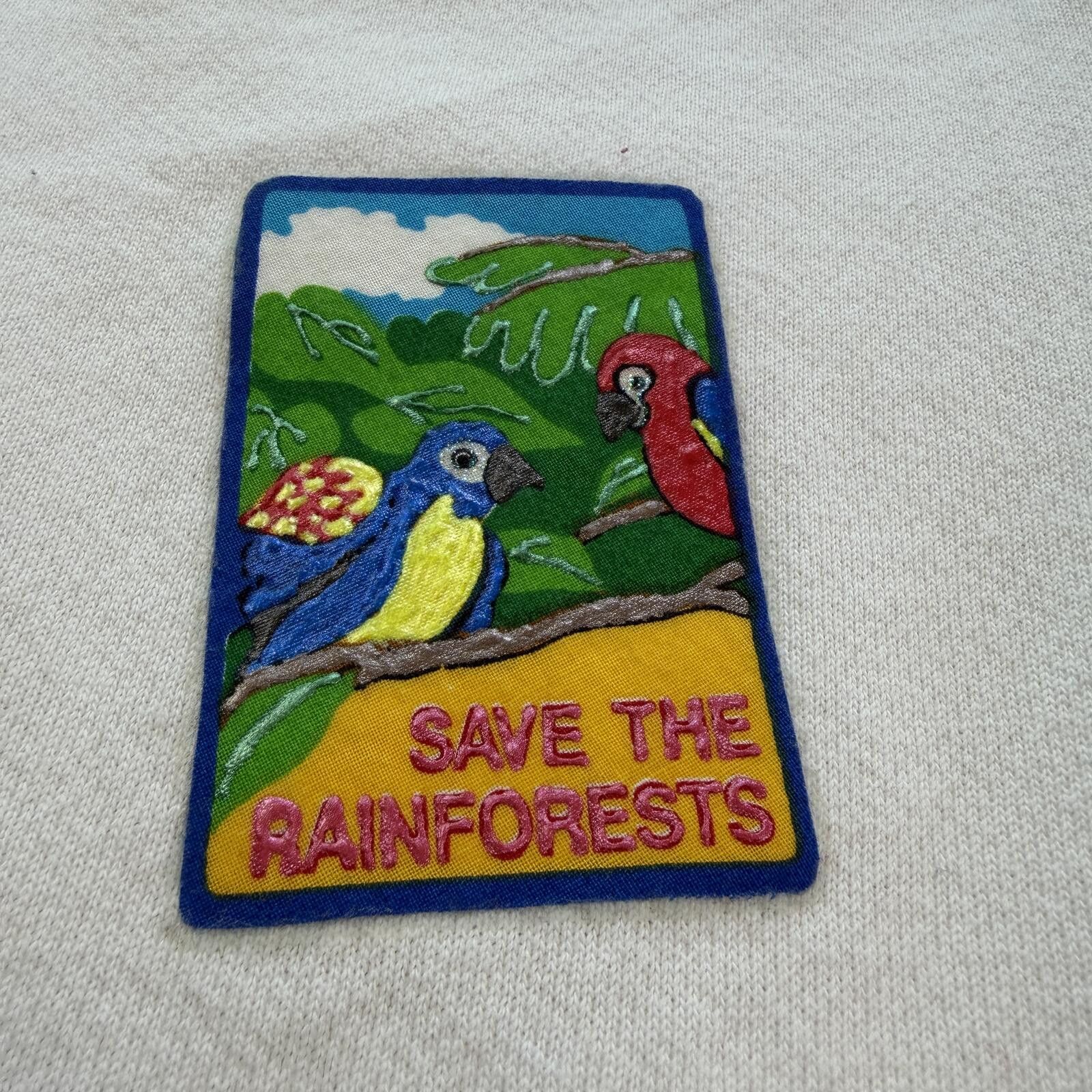 Other Vintage 90s Earth Day Environmentalist Sweatshirt Eco Patch Size US M / EU 48-50 / 2 - 6 Thumbnail