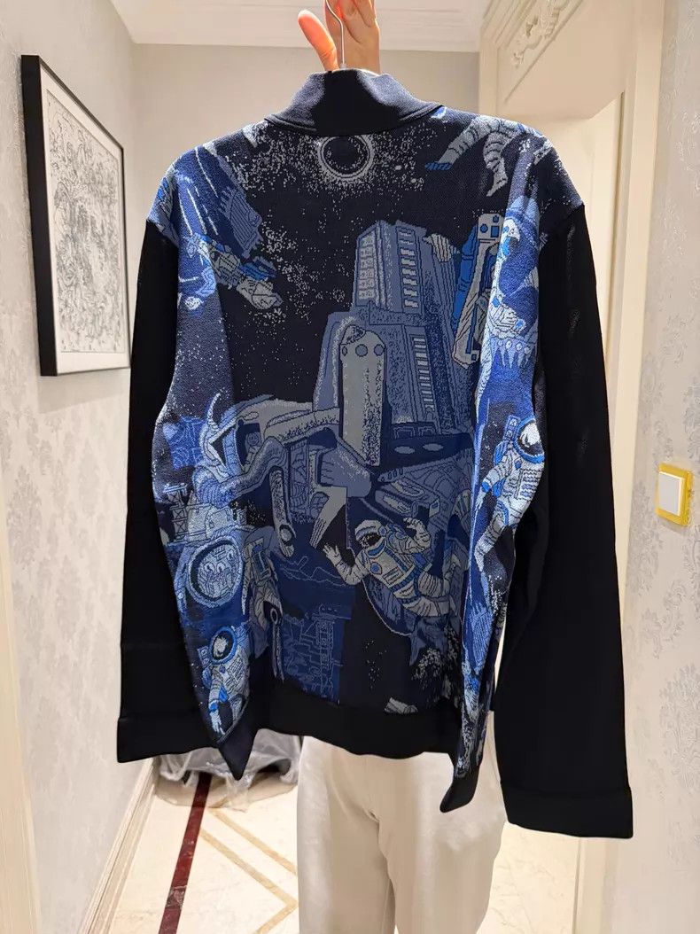 Valentino Valentino Knitted sweater jacket Size L / US 10 / IT 46 - 2 Thumbnail