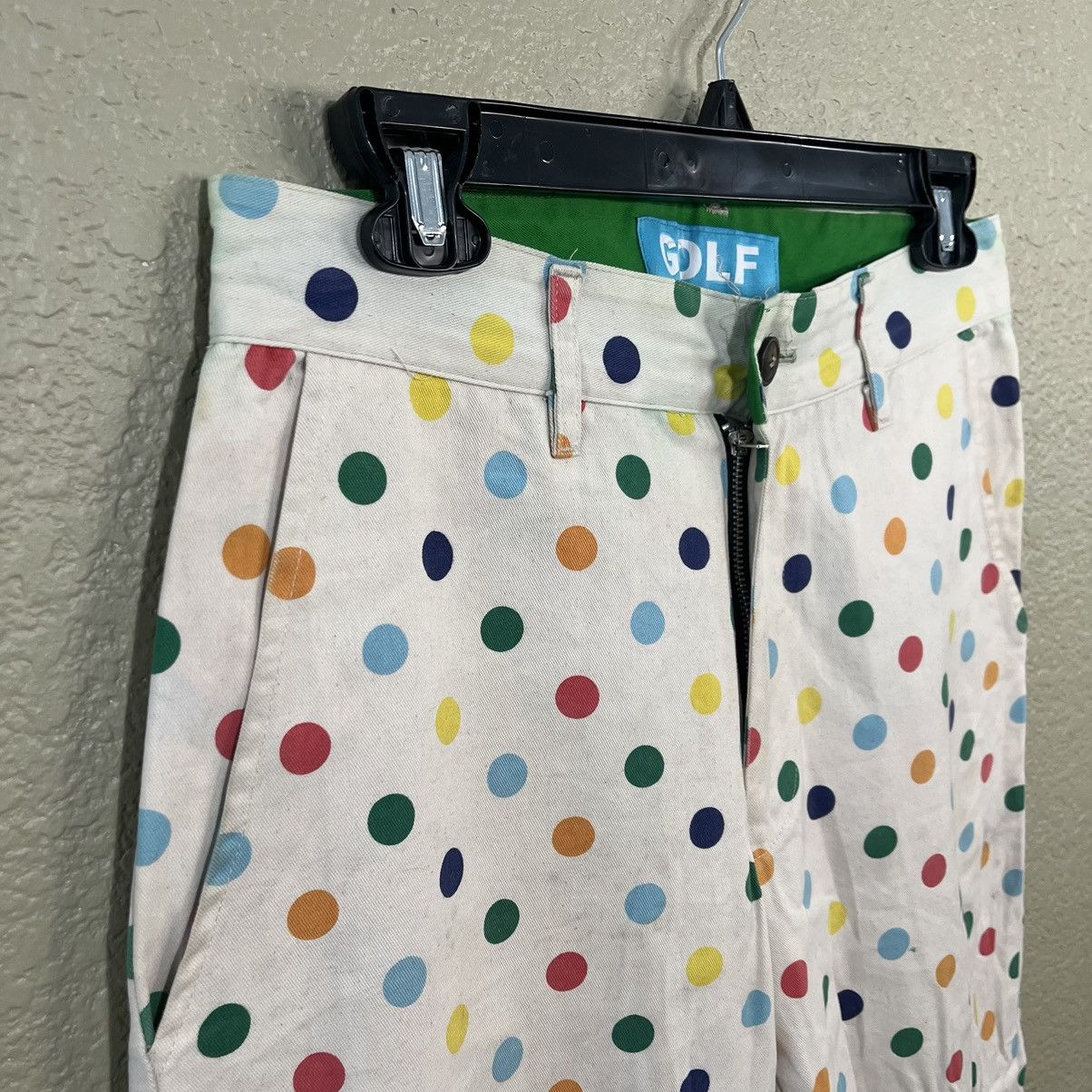 Golf Wang Golf Wang Polka Dot Chino Pants Size 28 Size US 28 / EU 44 - 2 Thumbnail