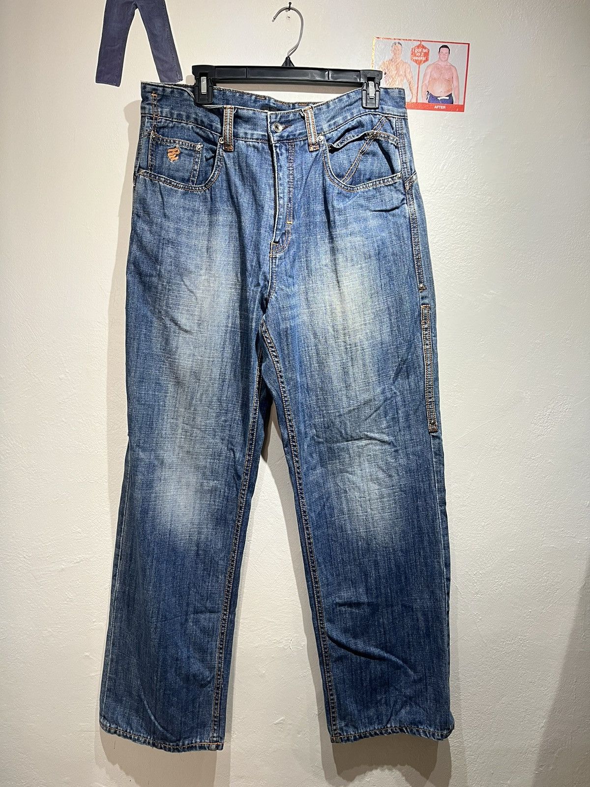 Rocawear × Vintage Vintage Y2k rocawear jeans Size US 34 / EU 50 - 3 Thumbnail